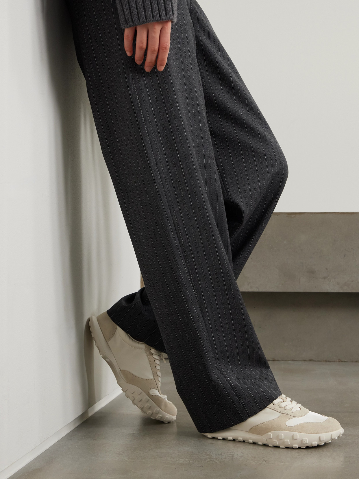Moon Suede And Shell Sneakers - 2