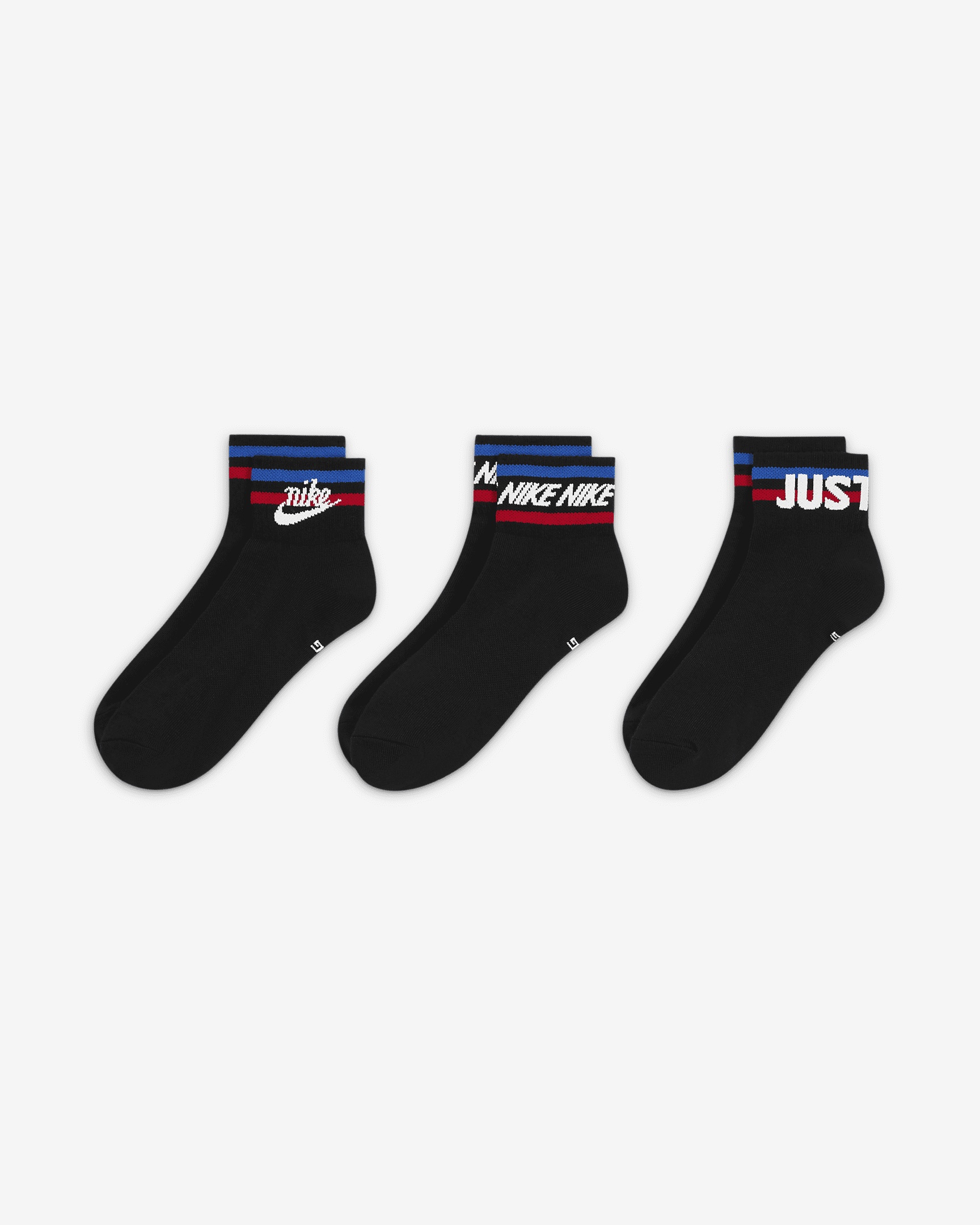 Nike Everyday Essential Ankle Socks (3 Pairs) - 2