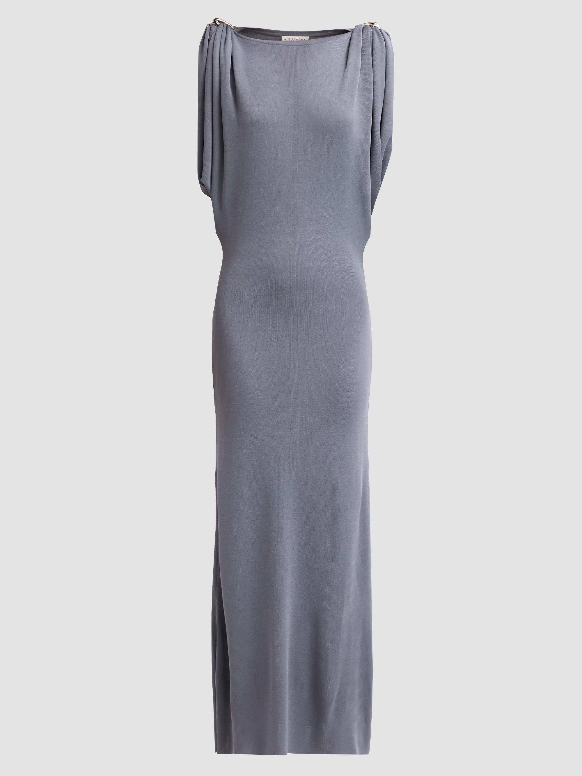Women's Henderson Draped Maxi Dress - Ash Blue - 1