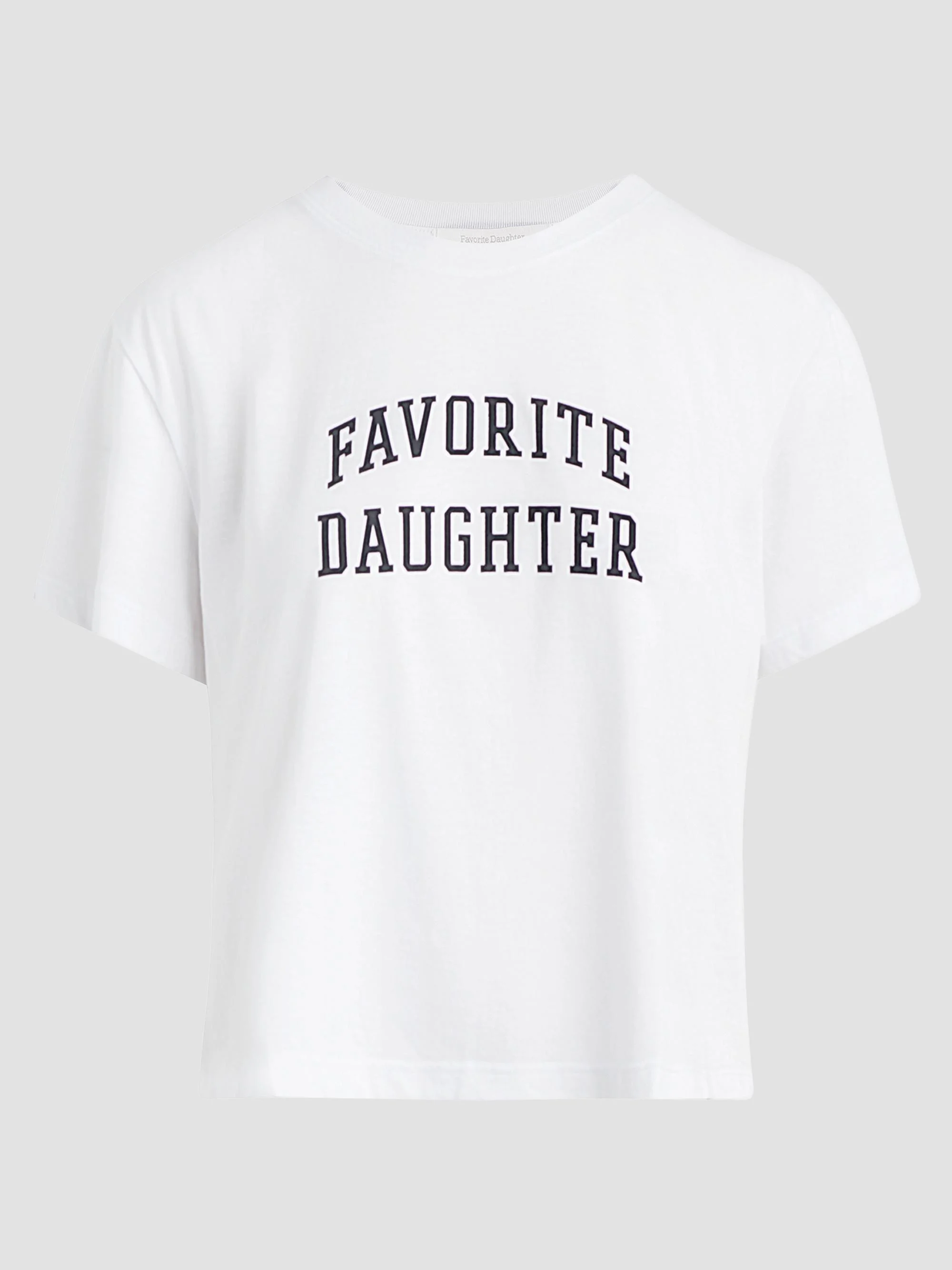 Women's The Cropped Collegiate T-Shirt - White - 1
