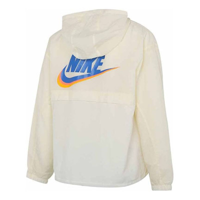 Nike (WMNS) Nike Nsw Icon Clash Jacket SS22 Athleisure Casual Sports Hooded Jacket Autumn Light Yellow DJ outlook