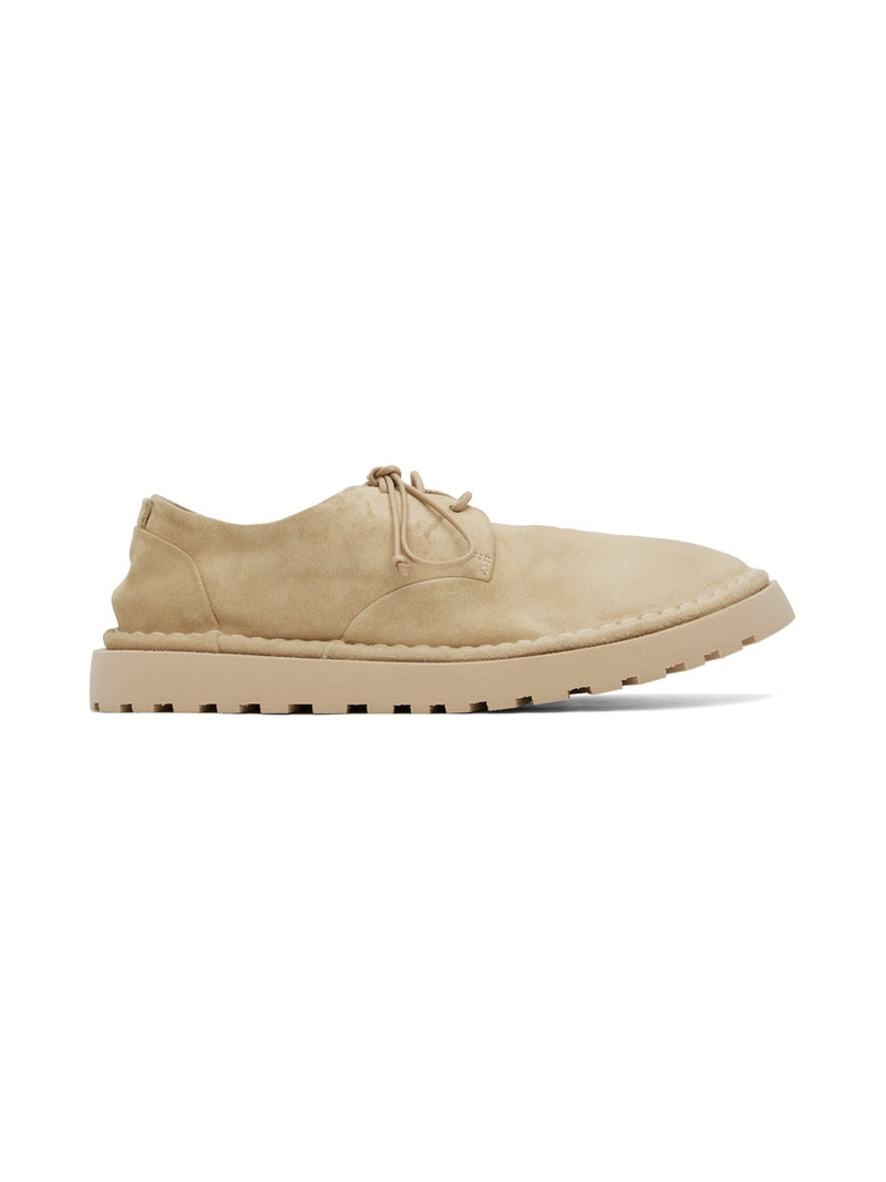 Beige Gomme Sancrispa Alta Pomice Derbys - 1