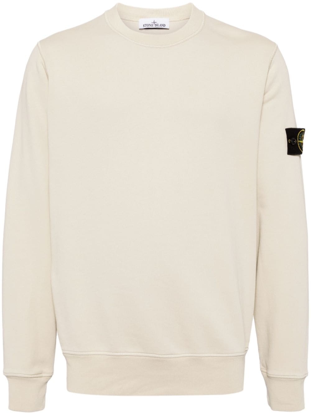 Compass-badge sweatshirt - 1