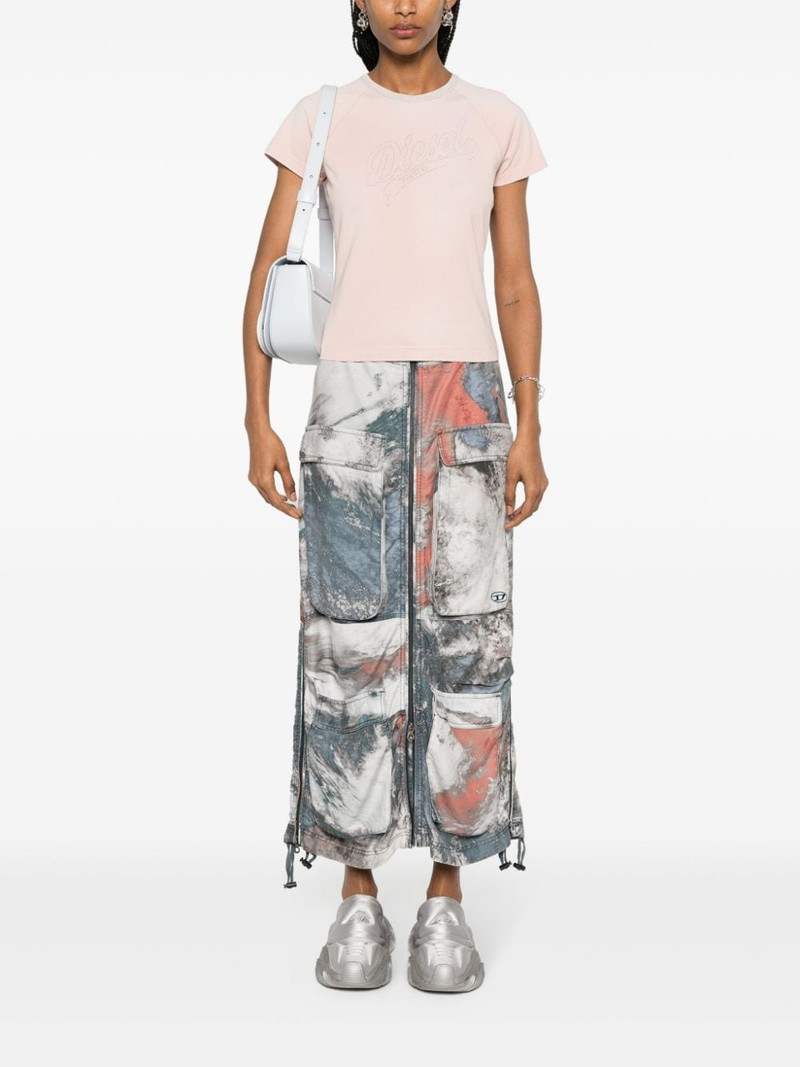 Diesel T-Vincie rhinestone-embellished T-shirt outlook