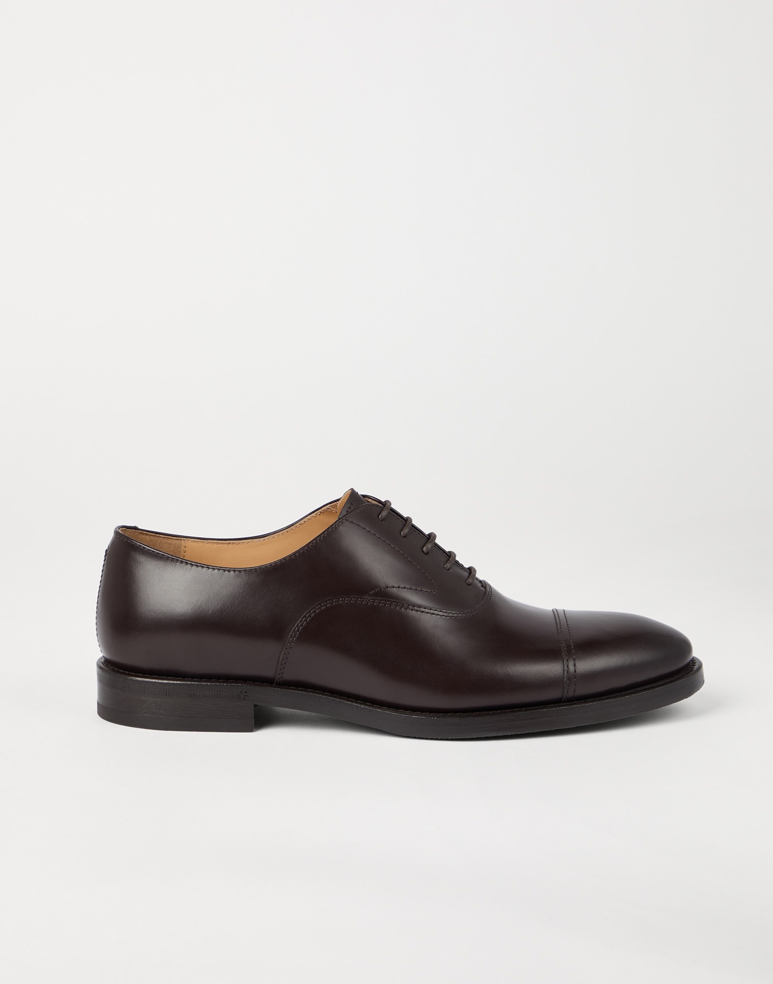 Smart calfskin cap toe Oxfords - 5