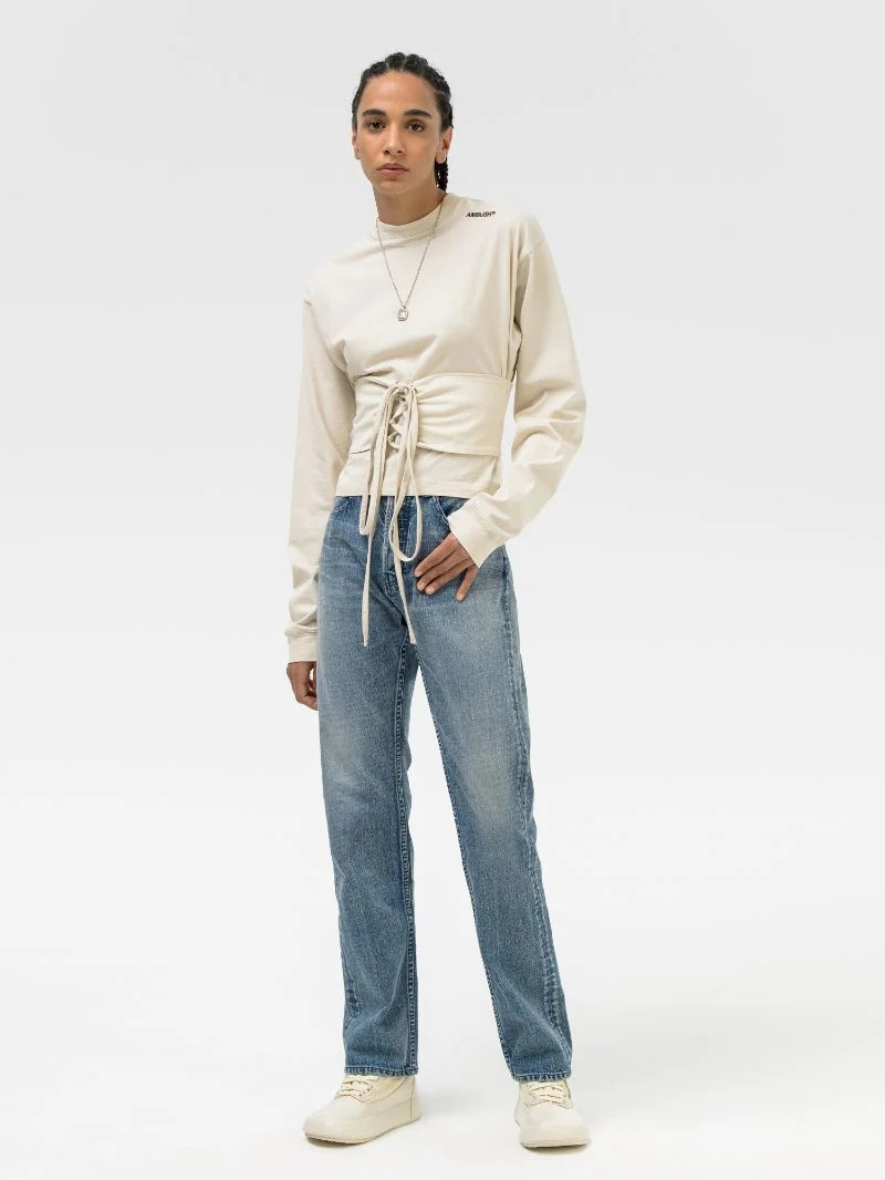 Ambush LADIES WAIST TIE T-SHIRT outlook
