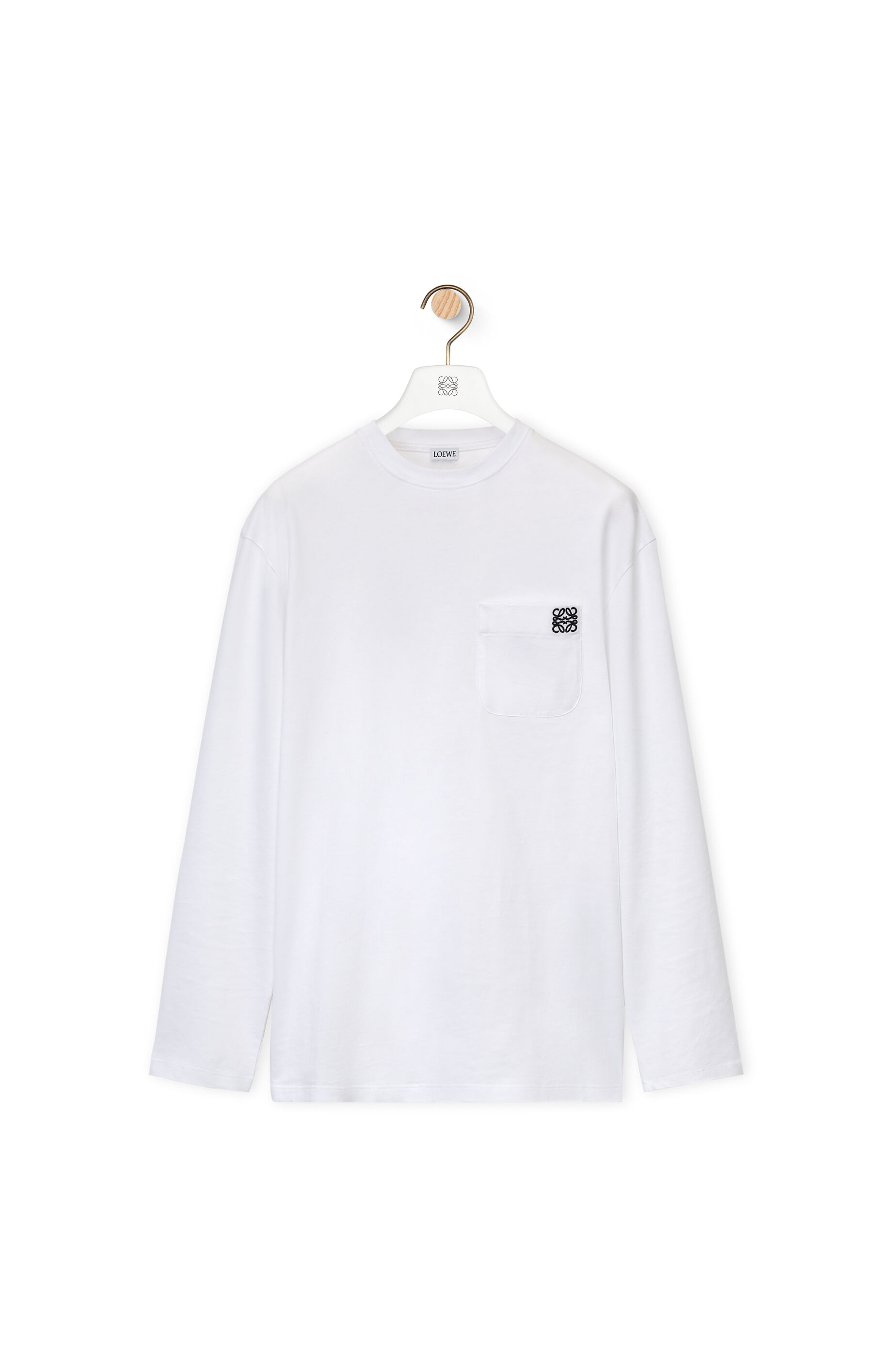 Anagram long sleeve T-shirt in cotton - 1