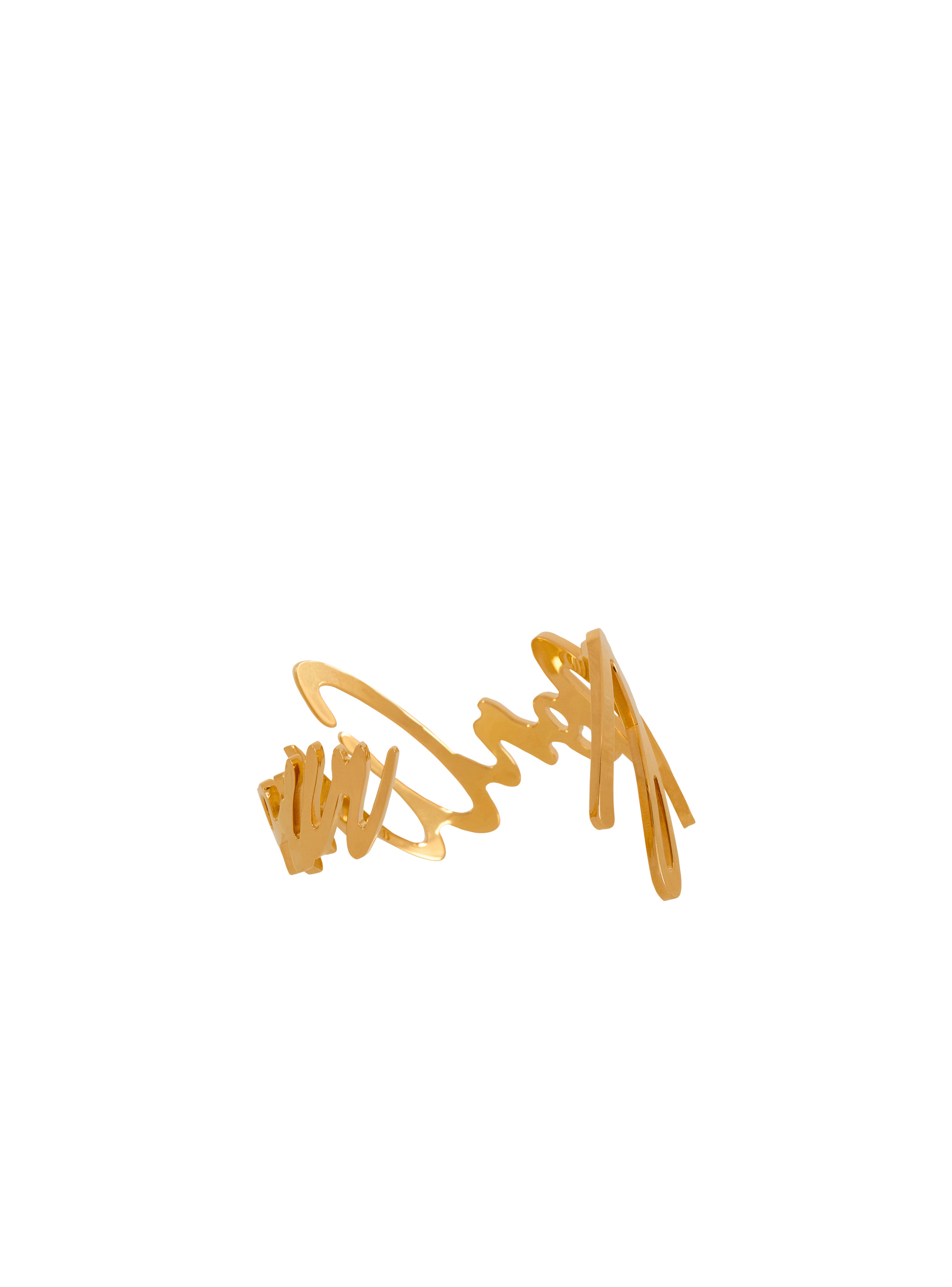 "Mon amour" brass bracelet - 3