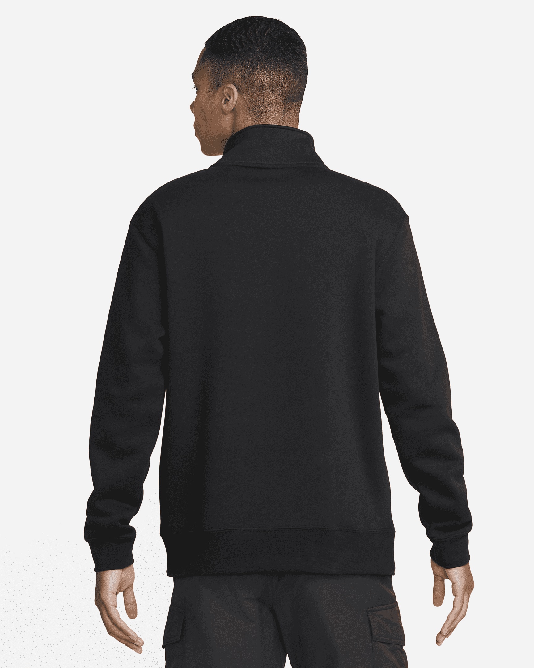 Nike Sportswear Club Men's Brushed-Back 1/2-Zip Pullover - 2