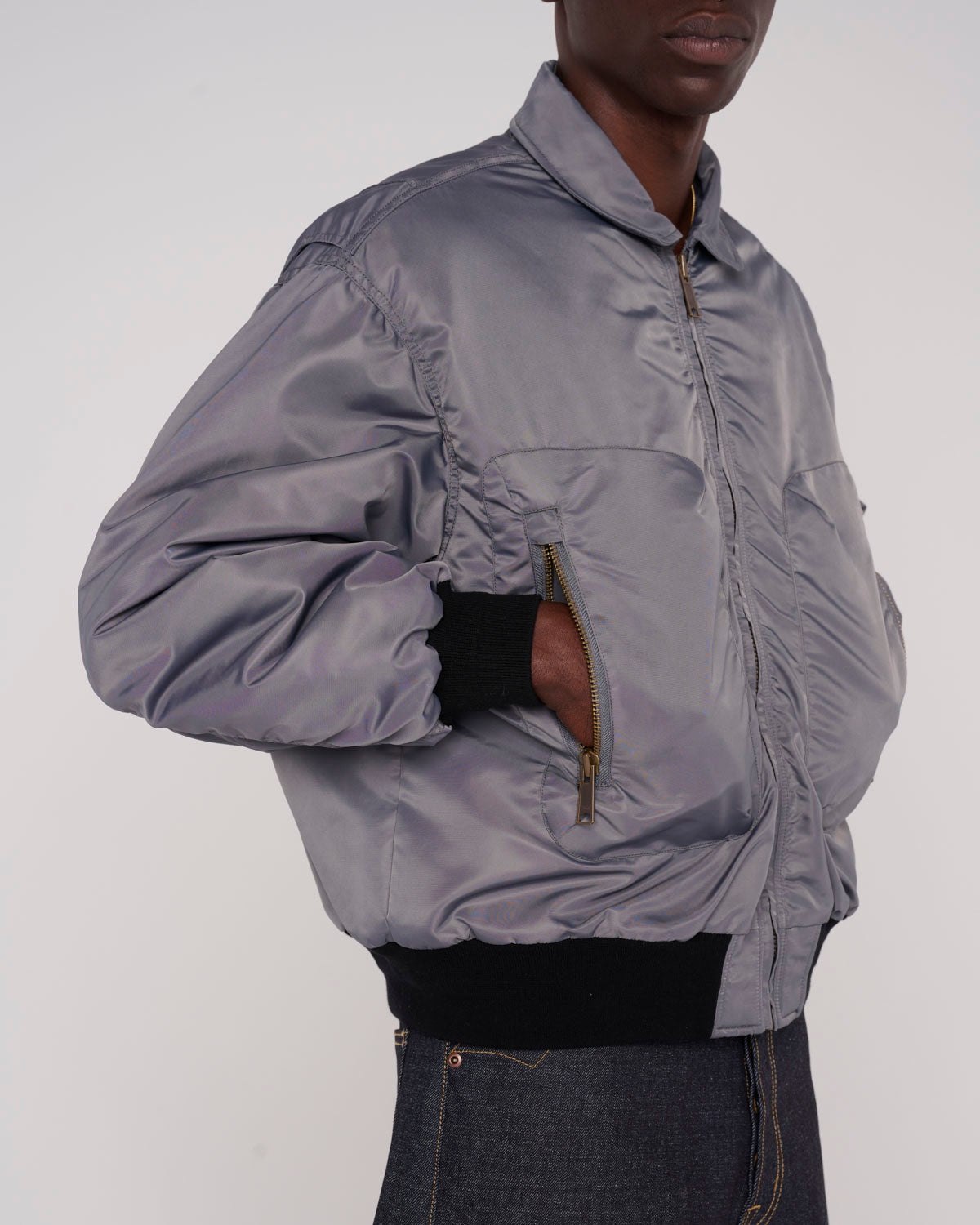 3D Flight Jacket - Steel - 6