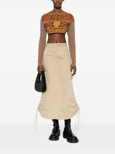 Vivienne Westwood cropped knitted jumper outlook