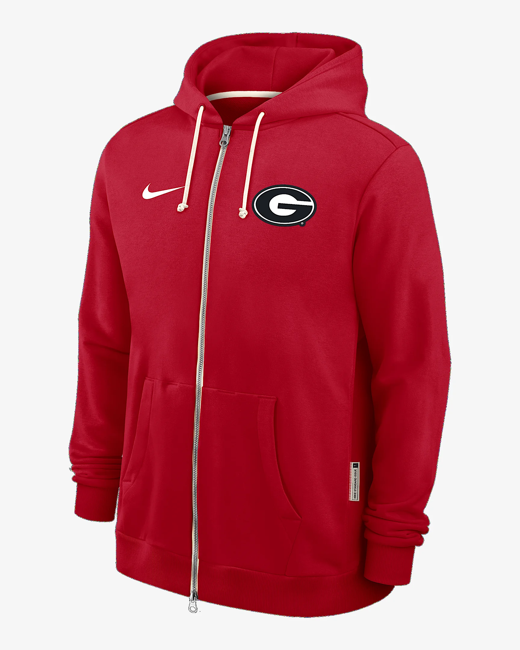 Georgia Sideline Men's Nike Dri-FIT College Full-Zip Hoodie - 1