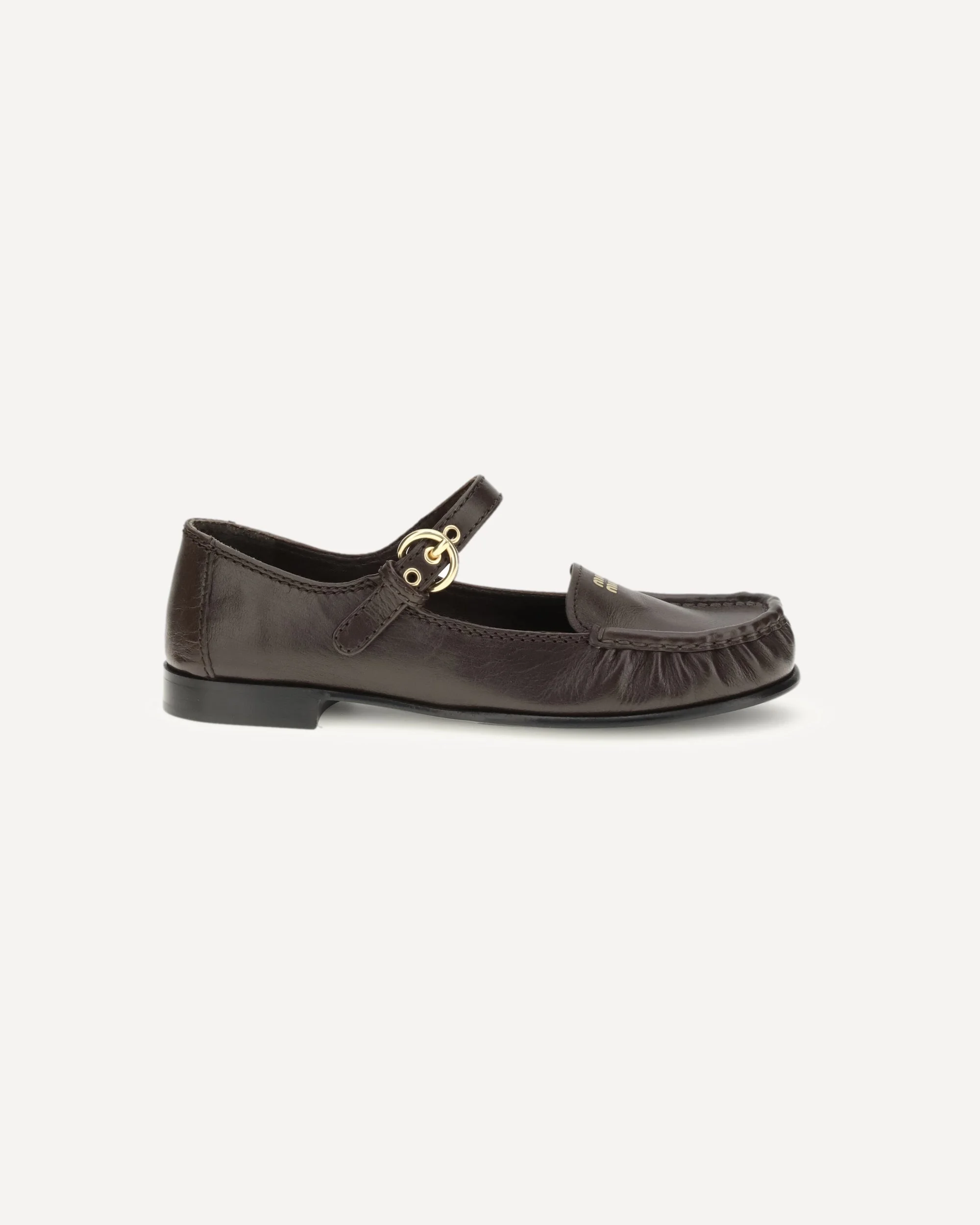 Buckled leather Loafers - 1