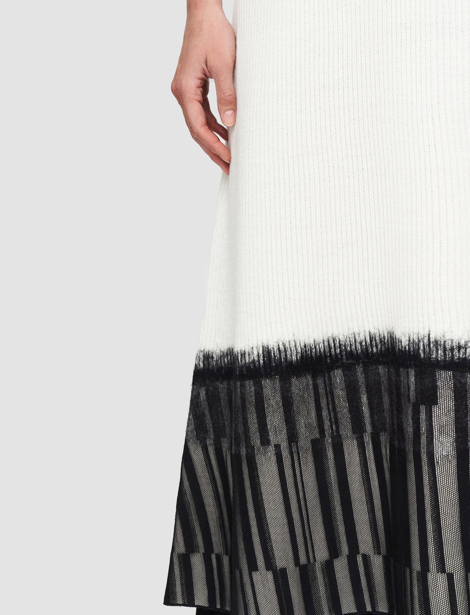 Knit & Lace Dress - 4