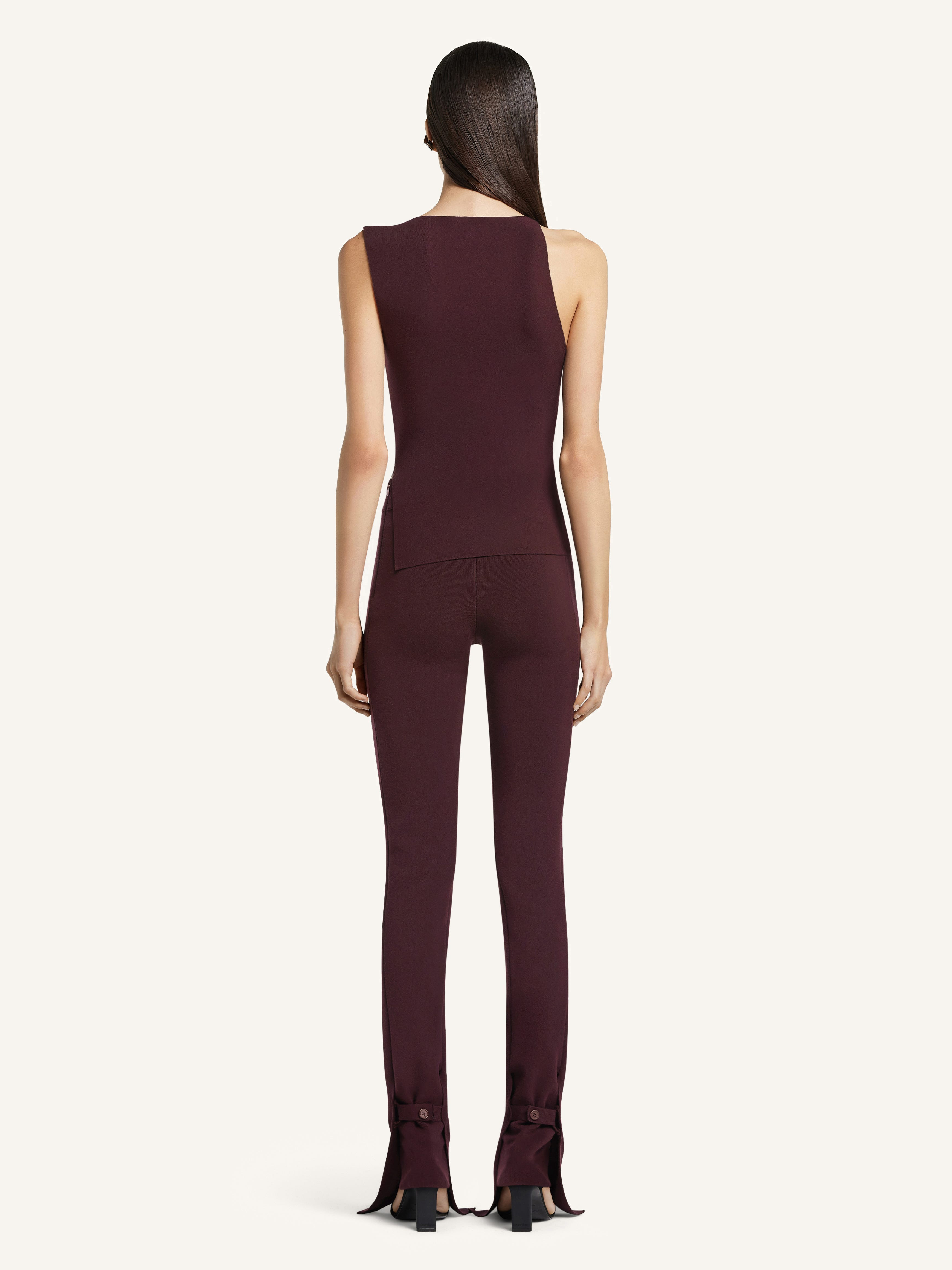 BOOTCUT INTERLOCK PANTS - 4