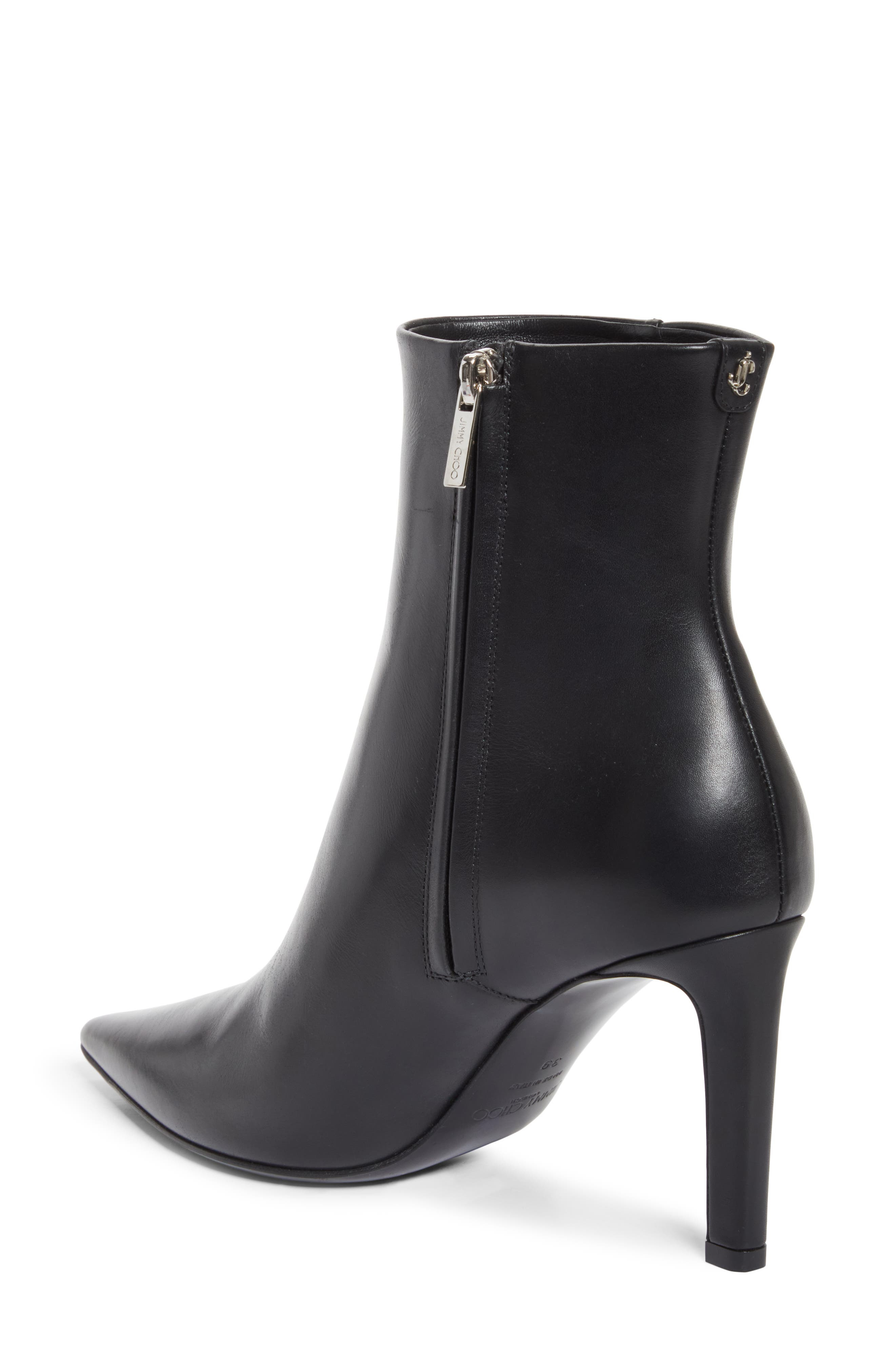 Jimmy Choo Frankie Pointed Toe Bootie in Black at Nordstrom - 2