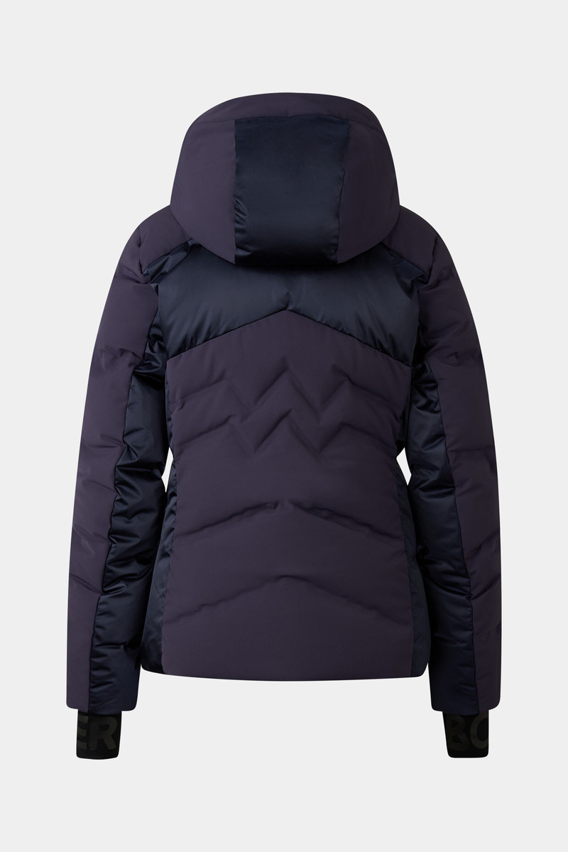 Delin down ski jacket in Navy blue 12