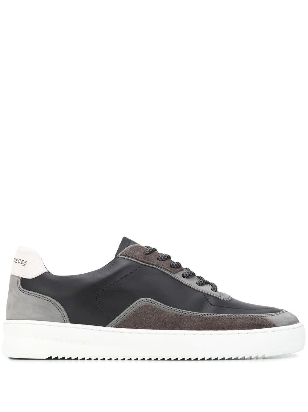 matte low-top trainers - 1