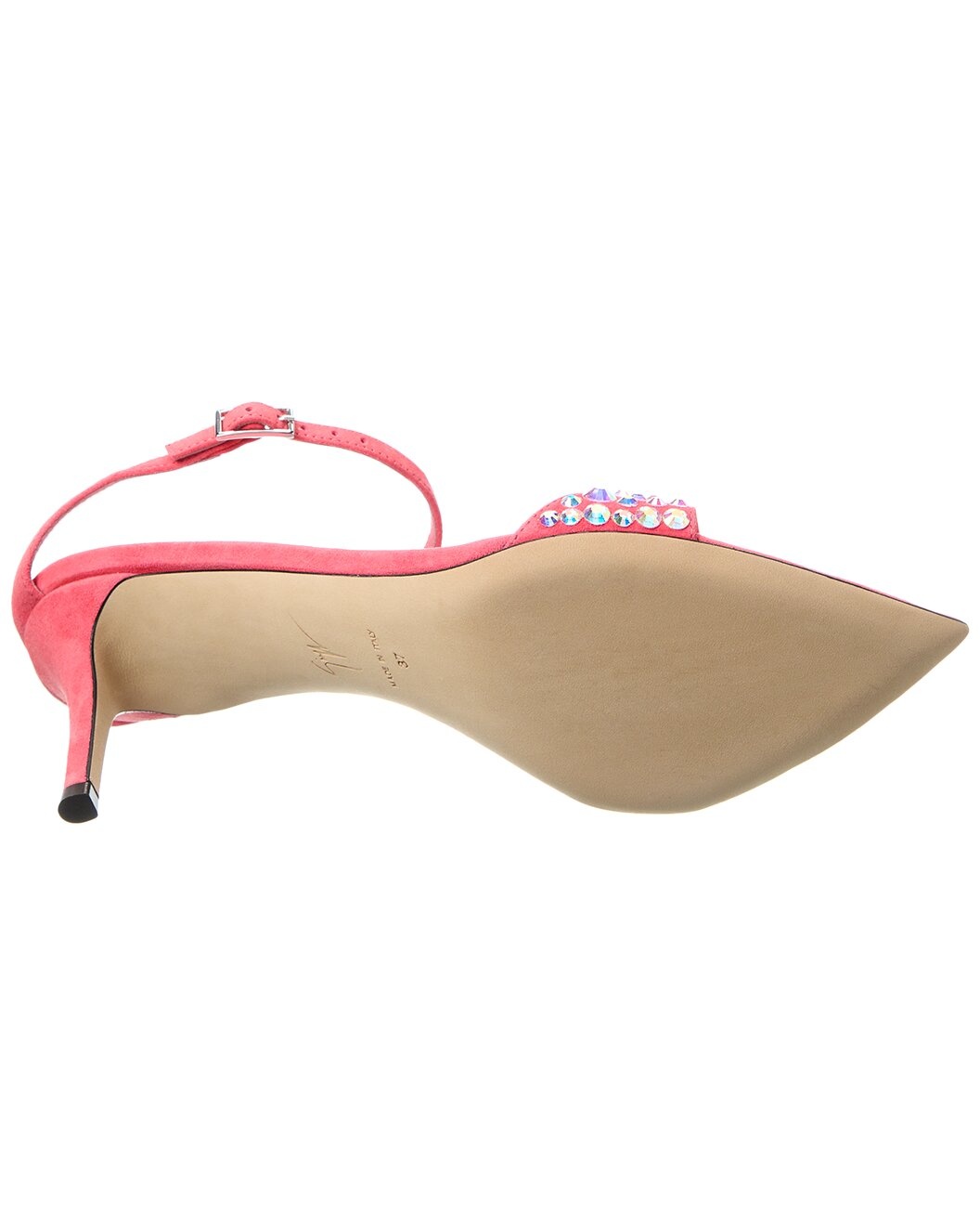 Giuseppe Zanotti Intrigo Tall 70 Suede Sandal - 4
