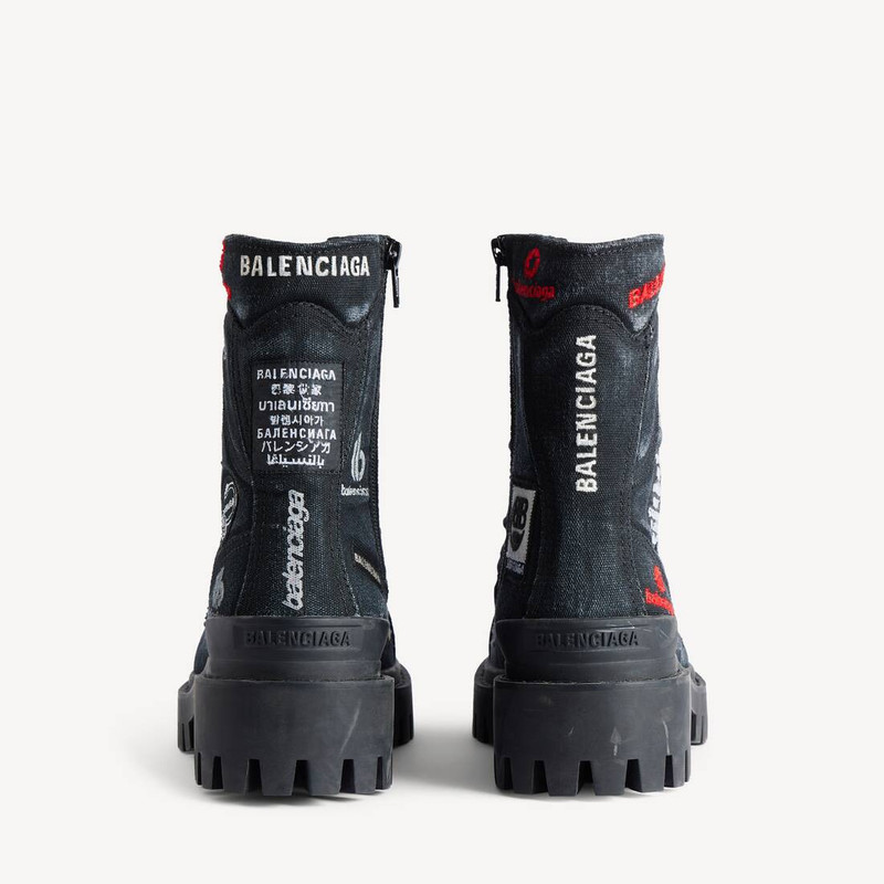Men's Combat Strike Boot in Black 5
