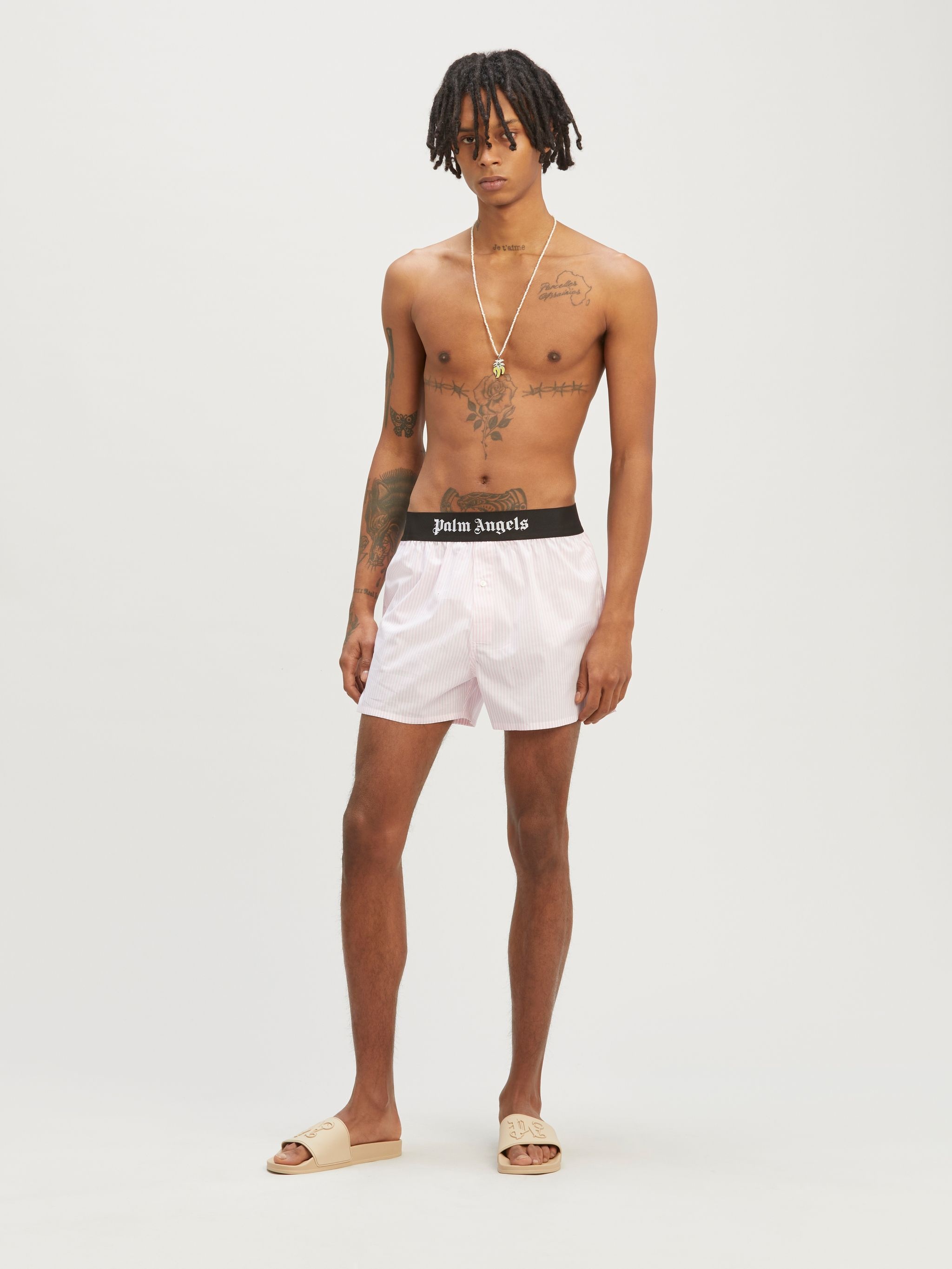 Classic Logo Striped Boxer - 2
