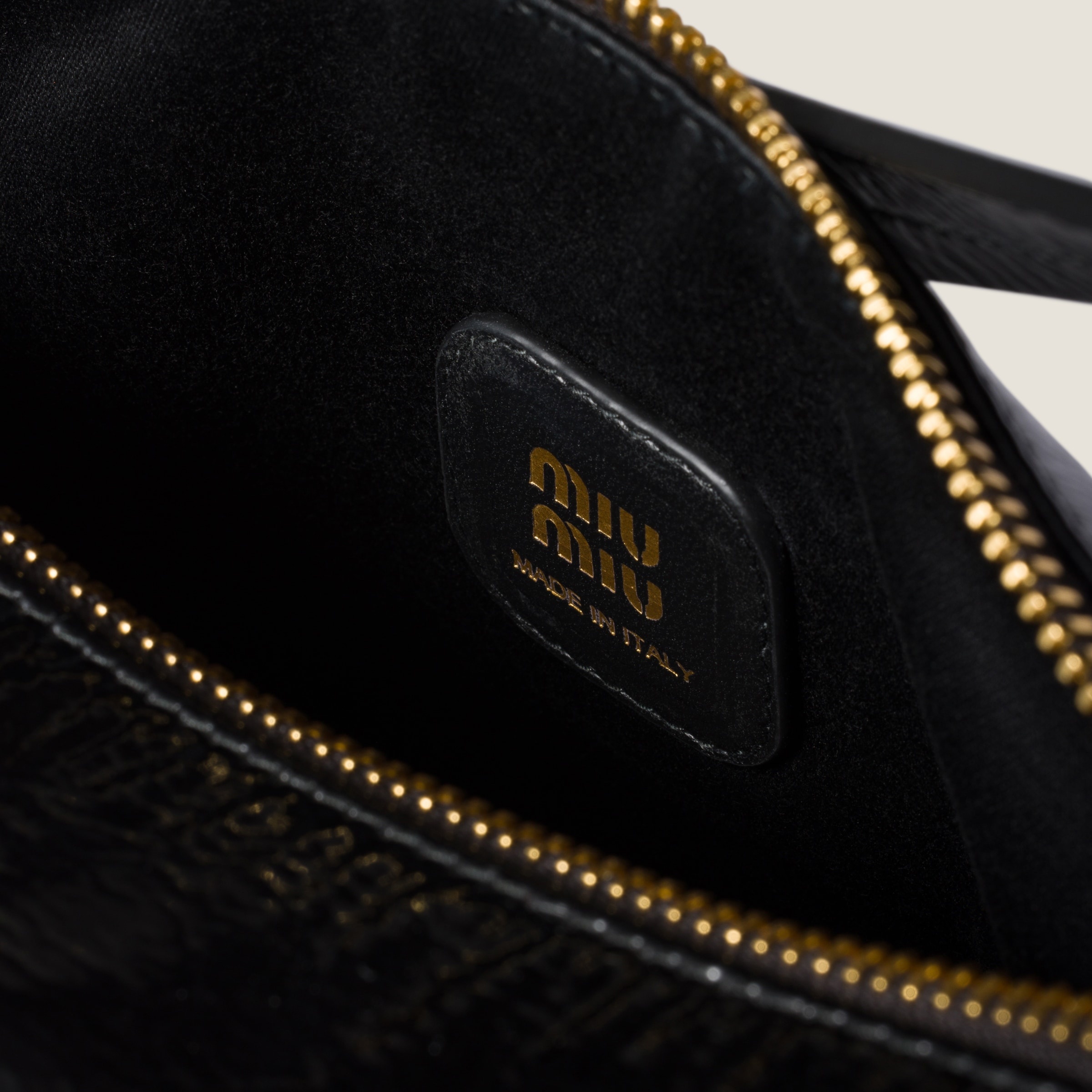 Naplak patent leather pouch - 4