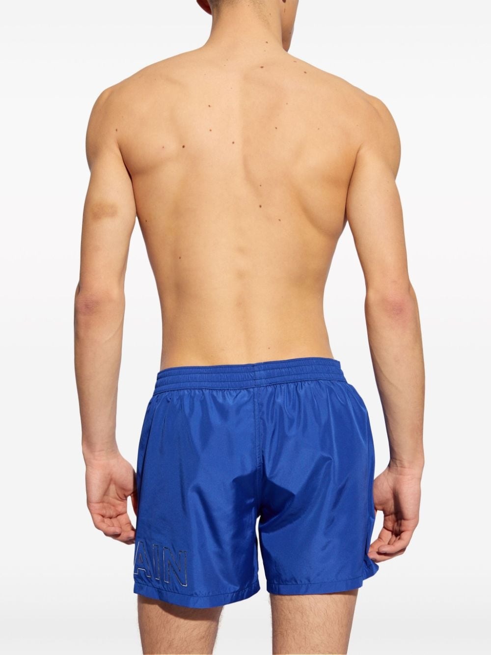 logo-print swim shorts - 3