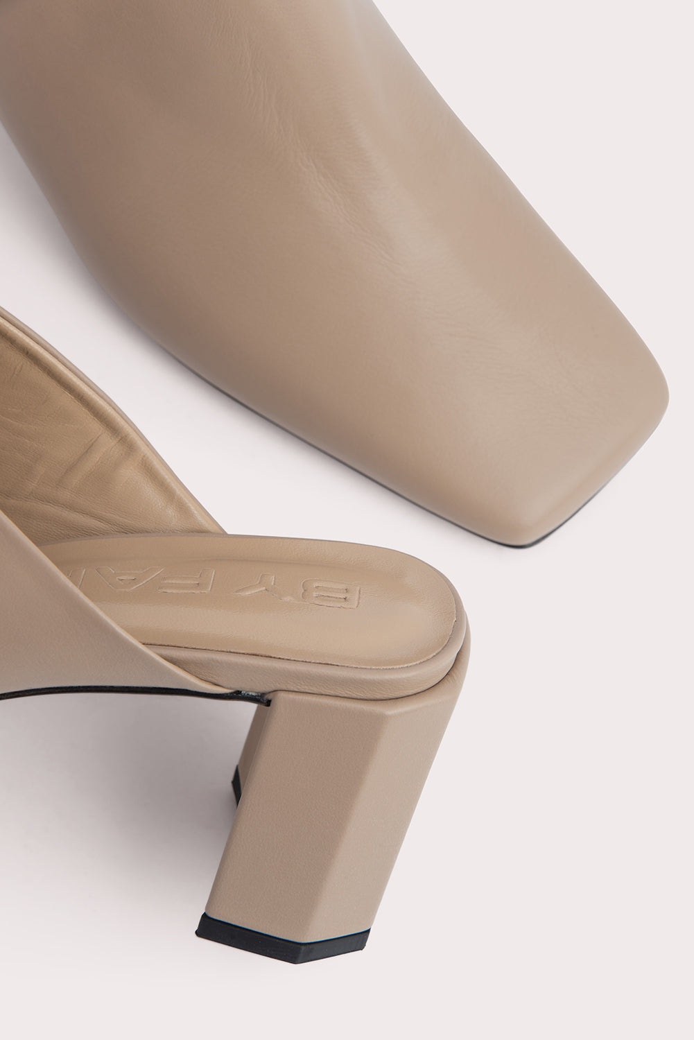 SANYA TAUPE NAPPA LEATHER - 4