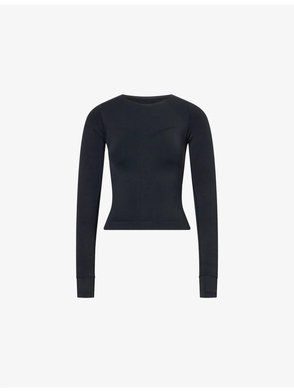 Seamless Long-Sleeve Workout Top - 1