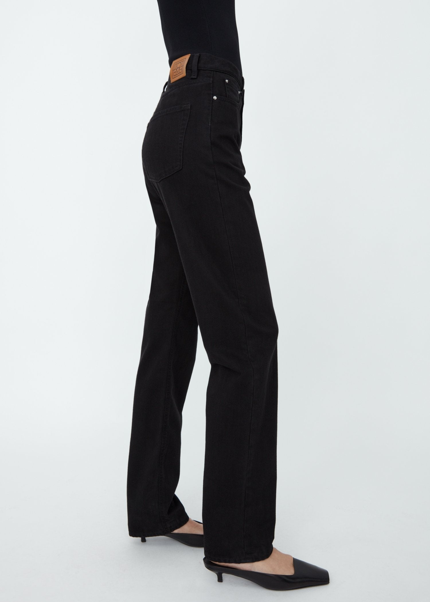 Loose fit denim black - 3
