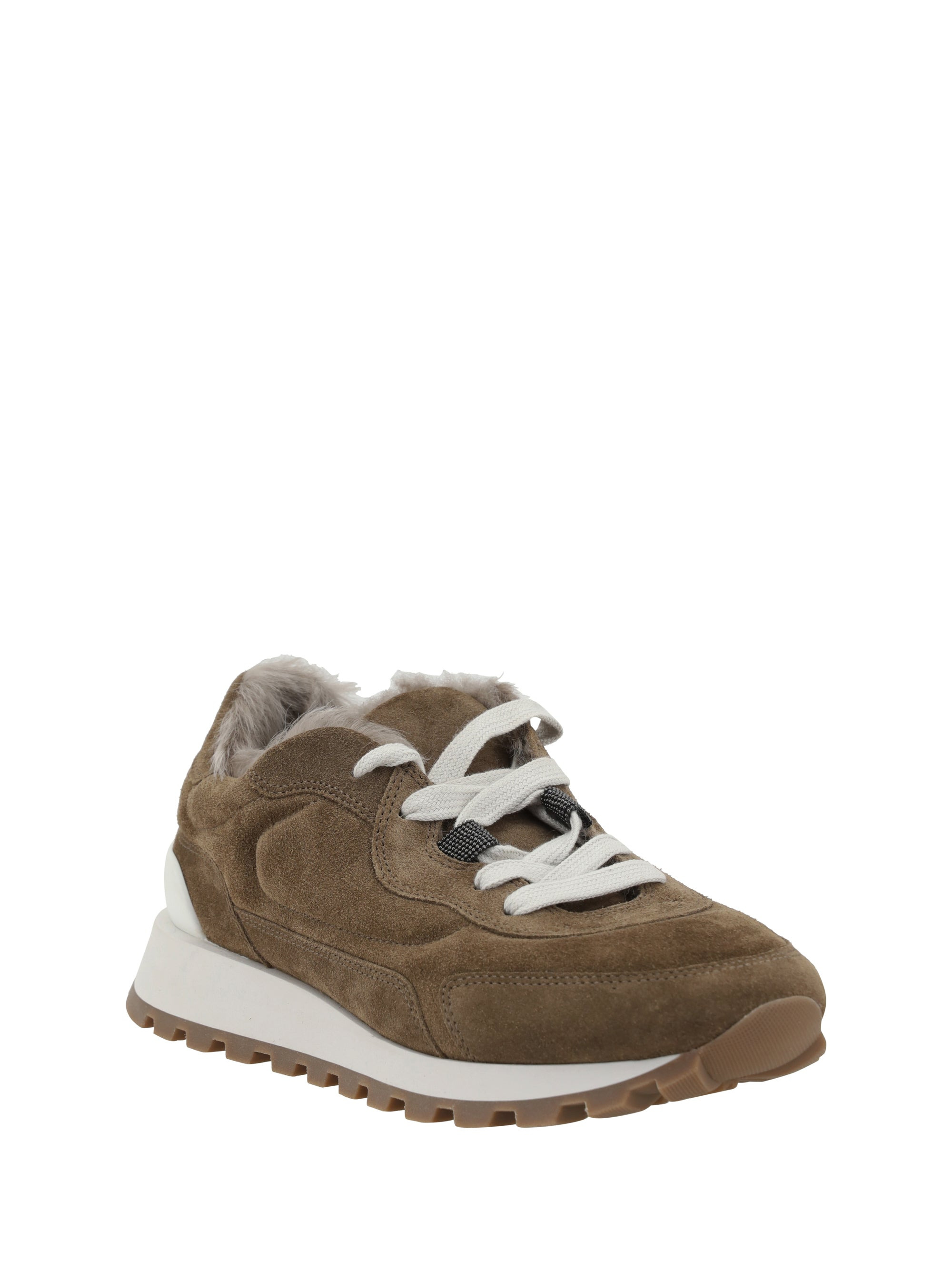 Brunello Cucinelli Women Leather Sneakers - 2