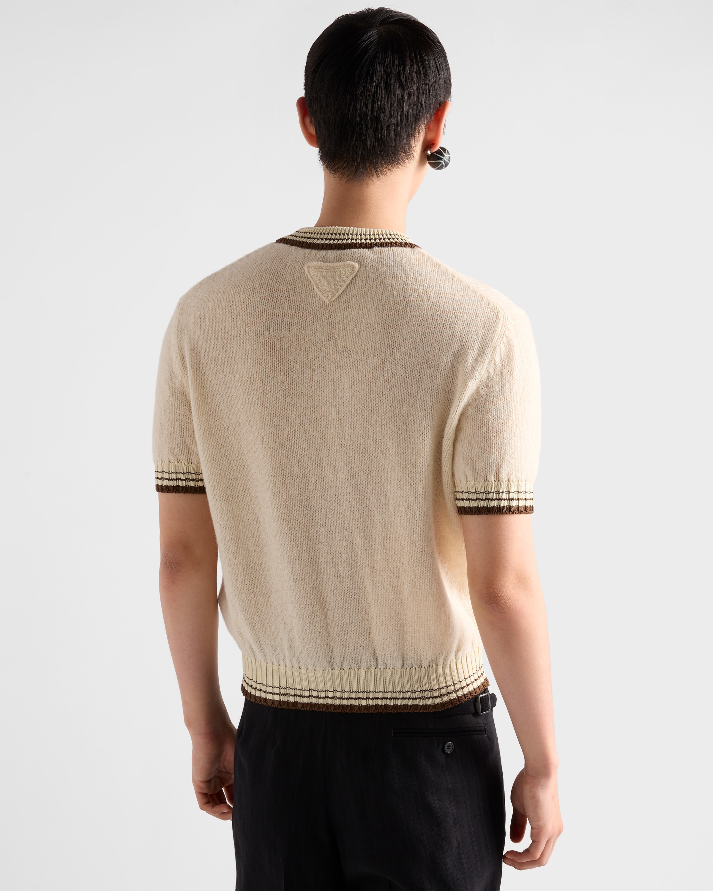 Shetland wool crew-neck sweater - 5