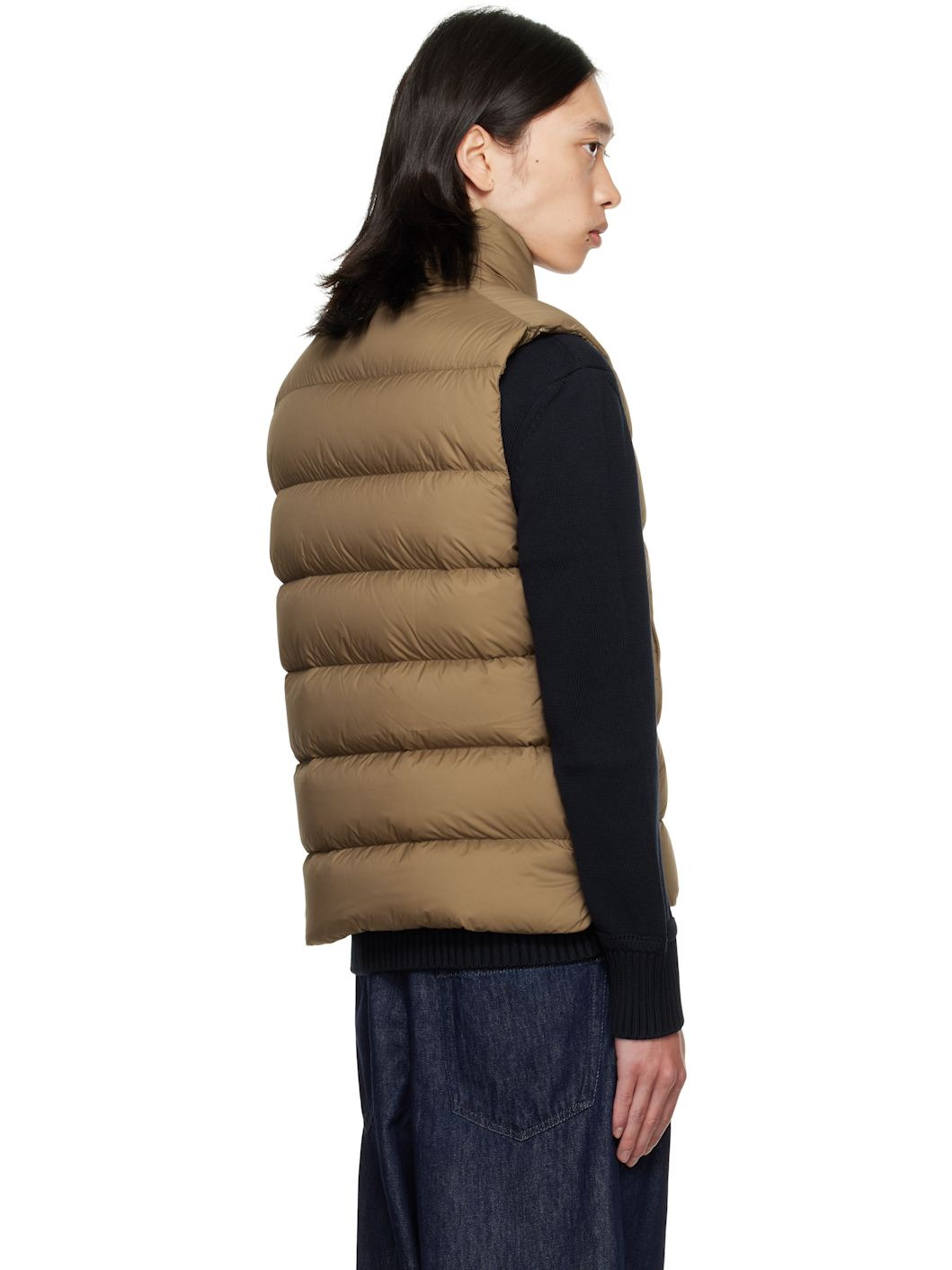 Beige Tibb Down Vest - 3