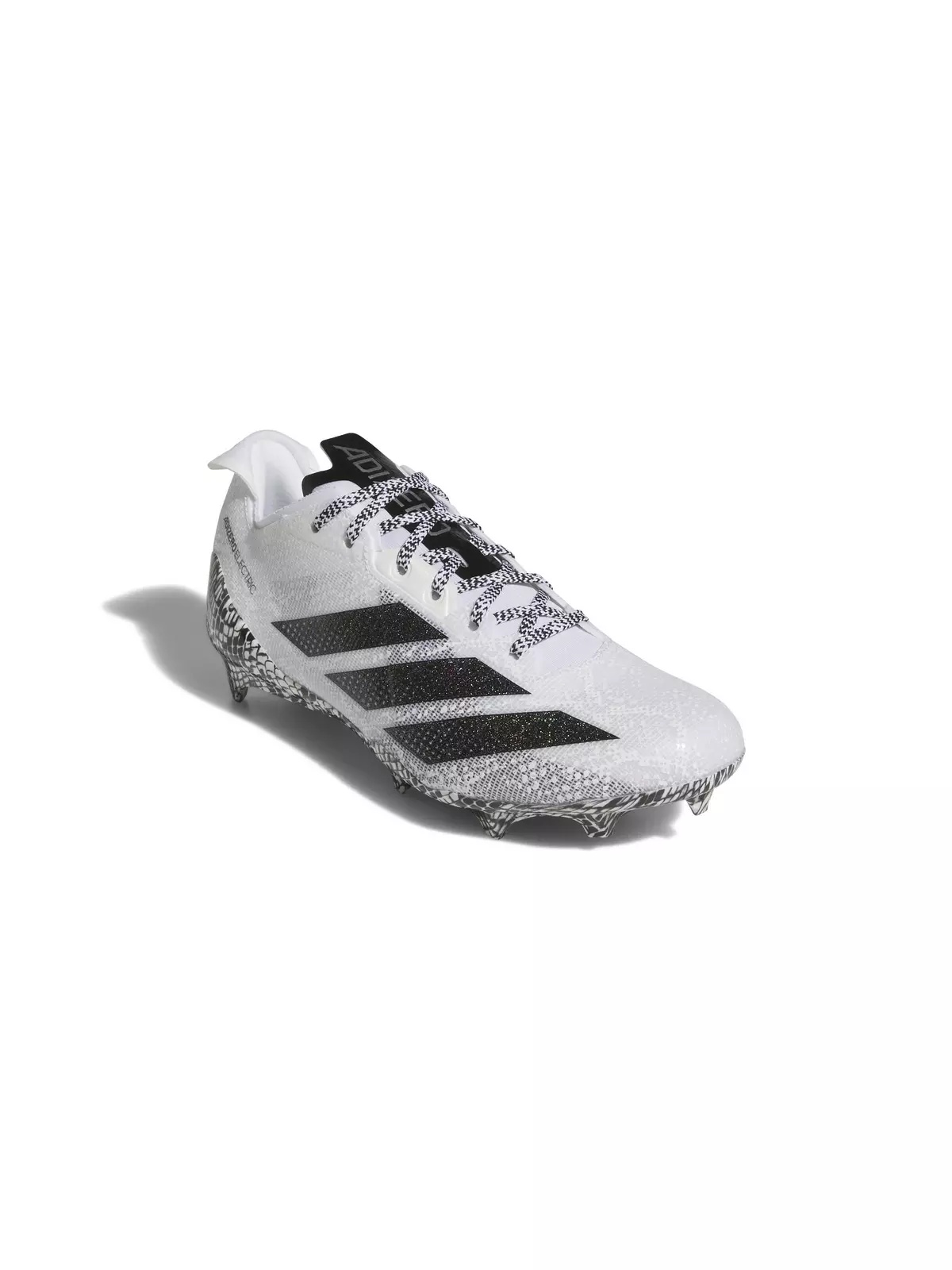 Adizero Electric Exotic Speed "Ftwr White/Core Black" Men's Football Cleat - 5