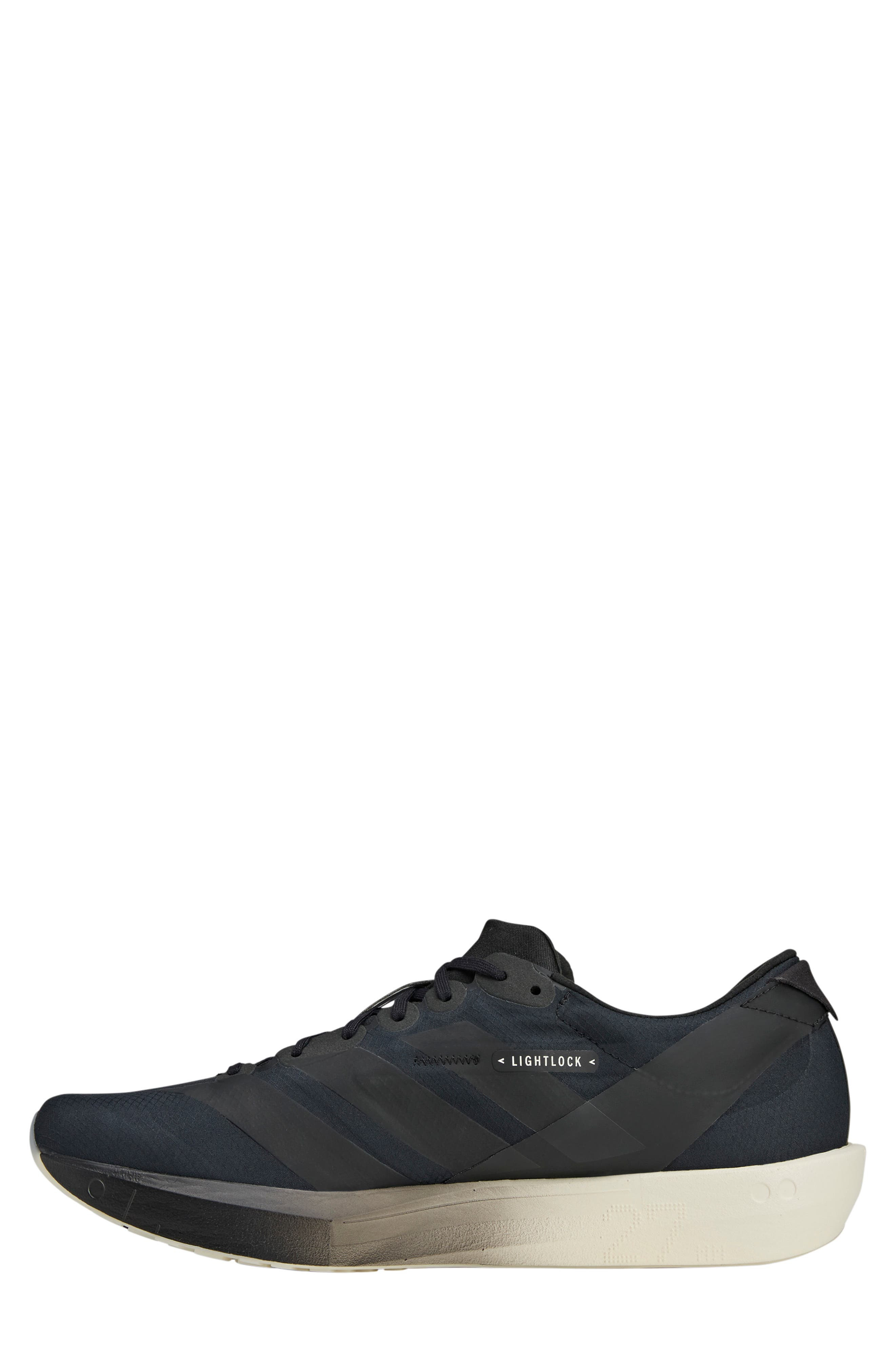 Y-3 Gender Inclusive Adios 9 Running Sneaker in Black/Black/Off White at Nordstrom - 7
