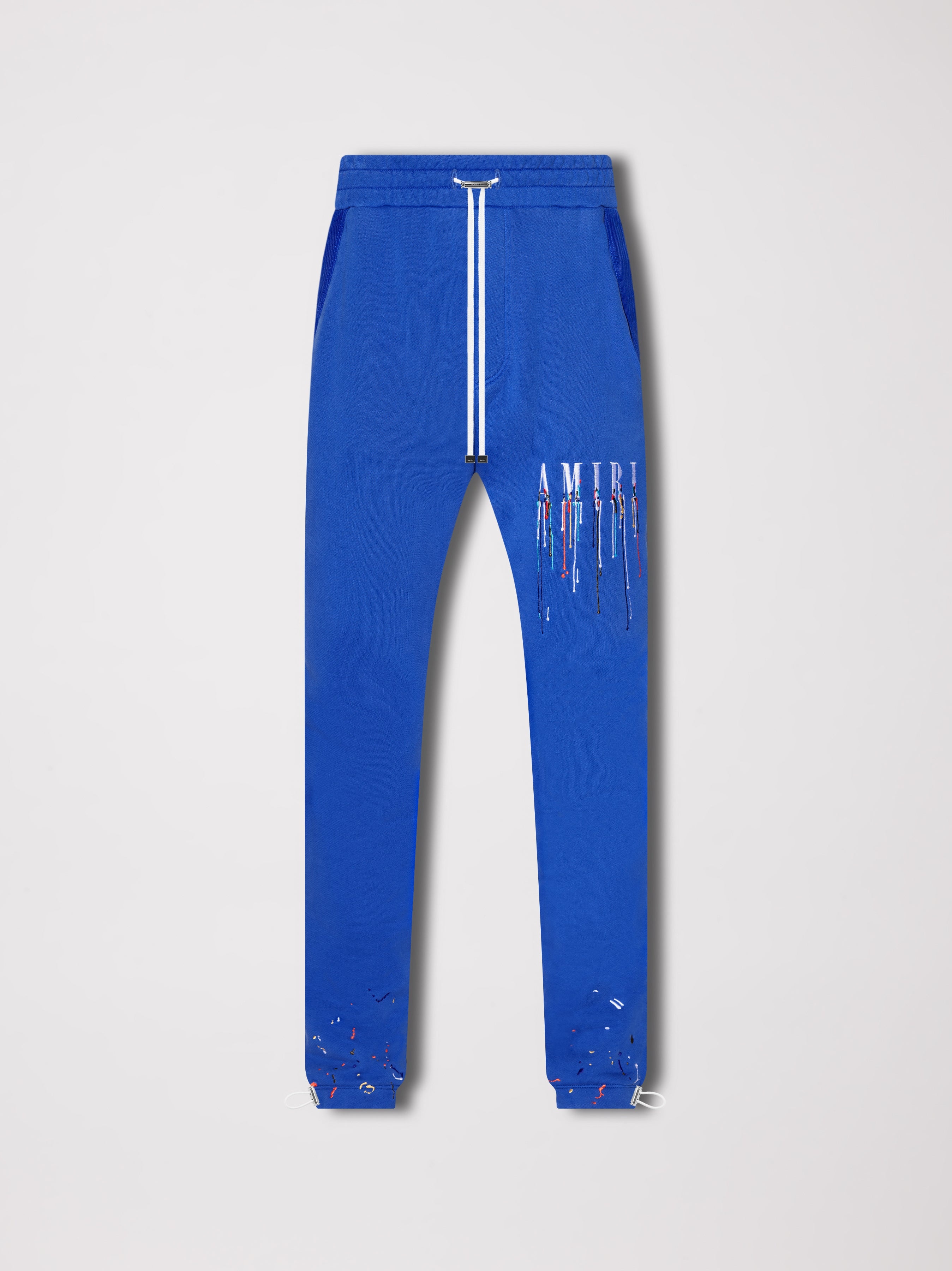EMBROIDERED PAINT DRIP CORE LOGO SWEATPANTS - 1