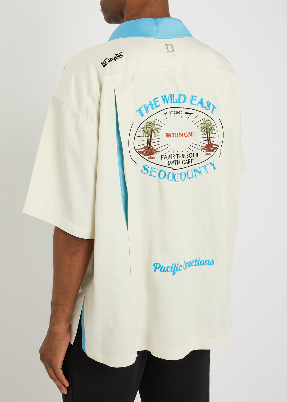 Wooyoungmi Embroidered Satin Shirt - 3