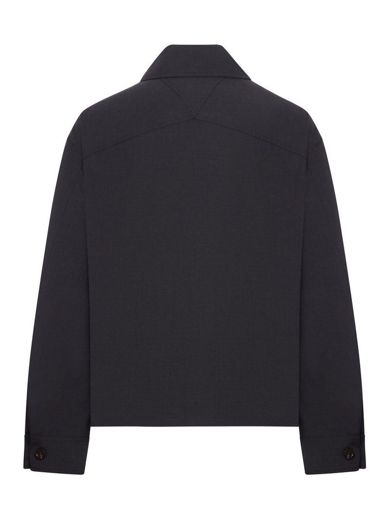 Bottega Veneta Men Wool Kimono Jacket - 2