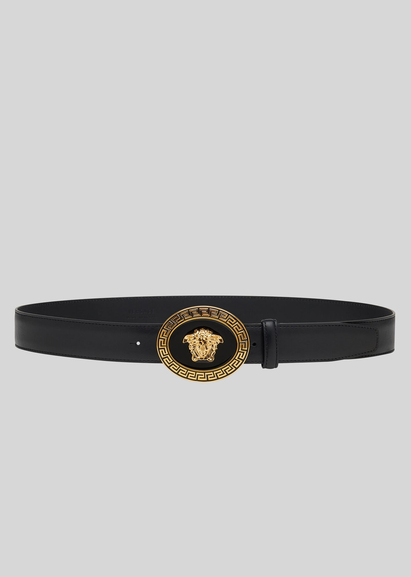 Oval Medallion Vitello Belt 1