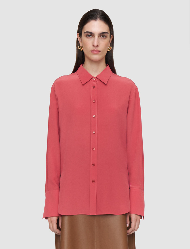 JOSEPH Joe Crepe de Chine Silk Blouse outlook
