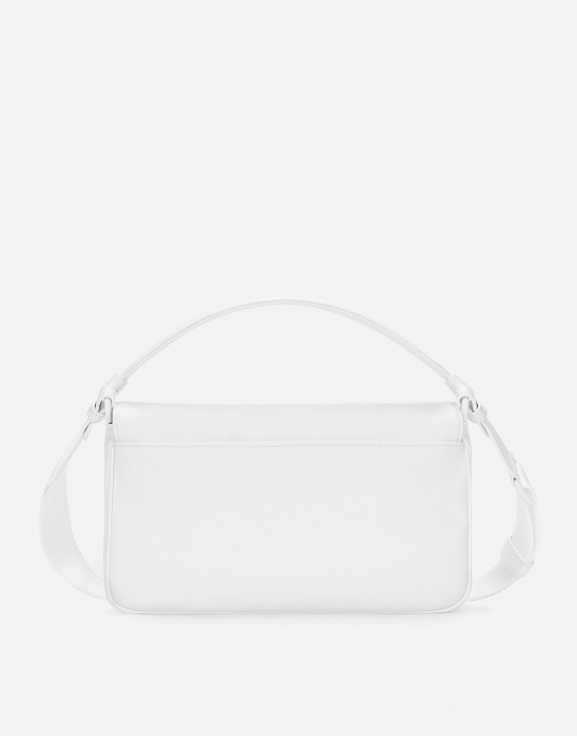 Faux leather crossbody bag BLANCO DOLCE&GABBANA 3