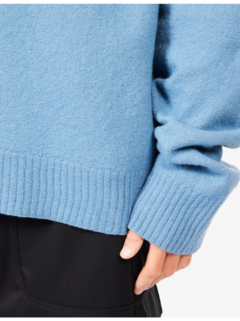 Relaxed-Fit Crewneck Wool-Knit Jumper - 5