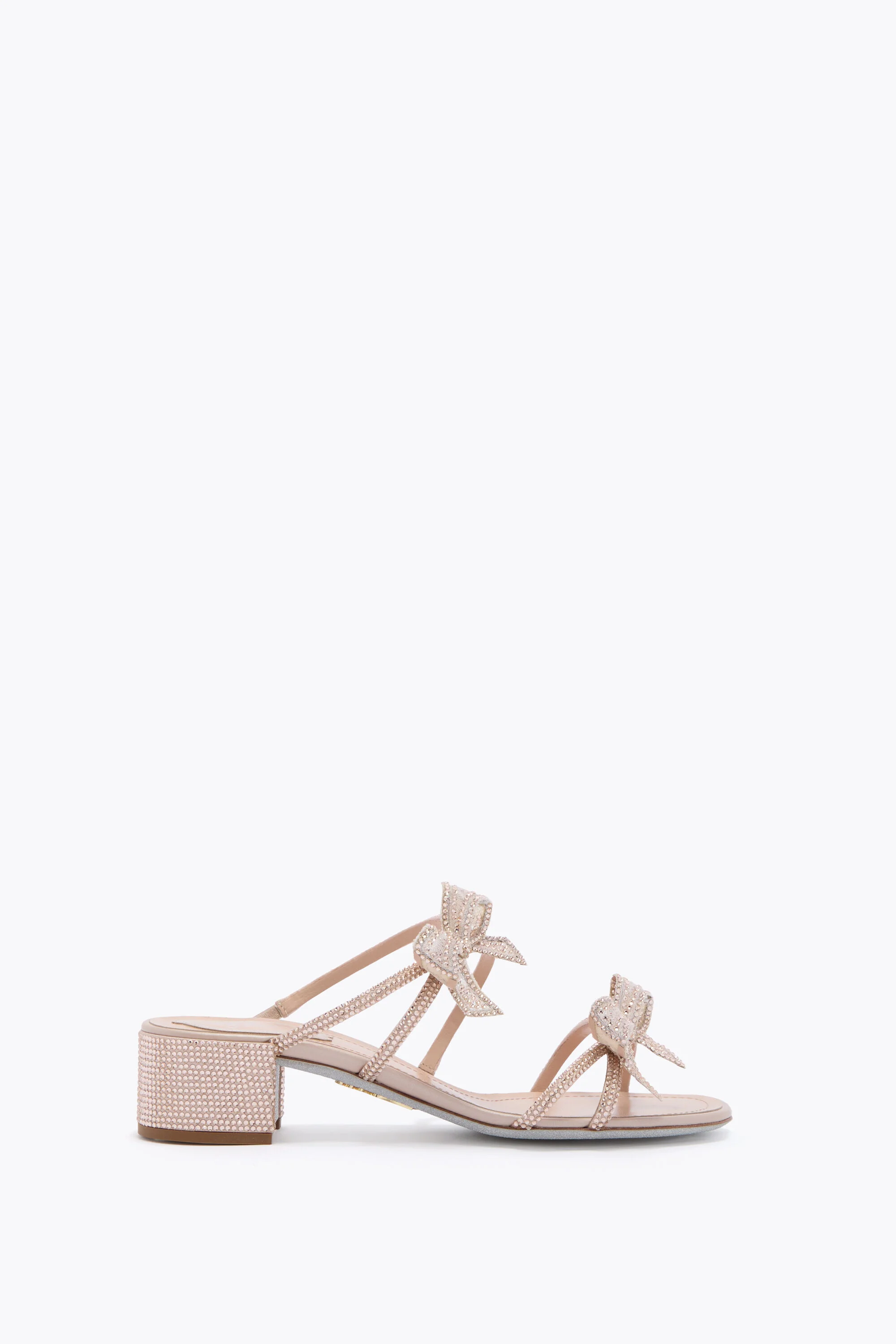 RIBBON NUDE MULE 40 - 1