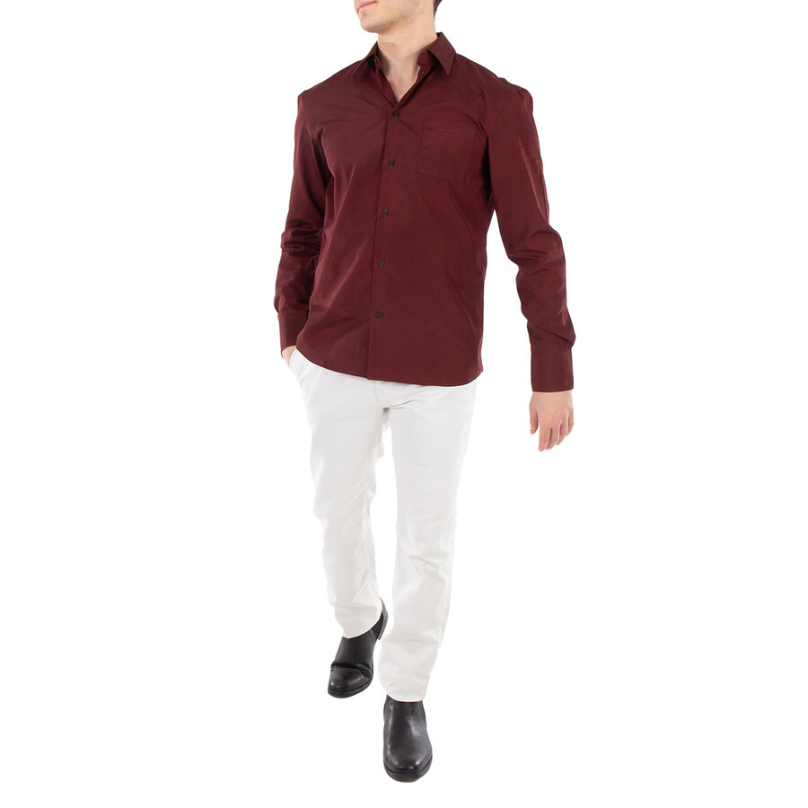 Ferragamo Long Sleeved Classic-Fit Poplin Shirt - 2