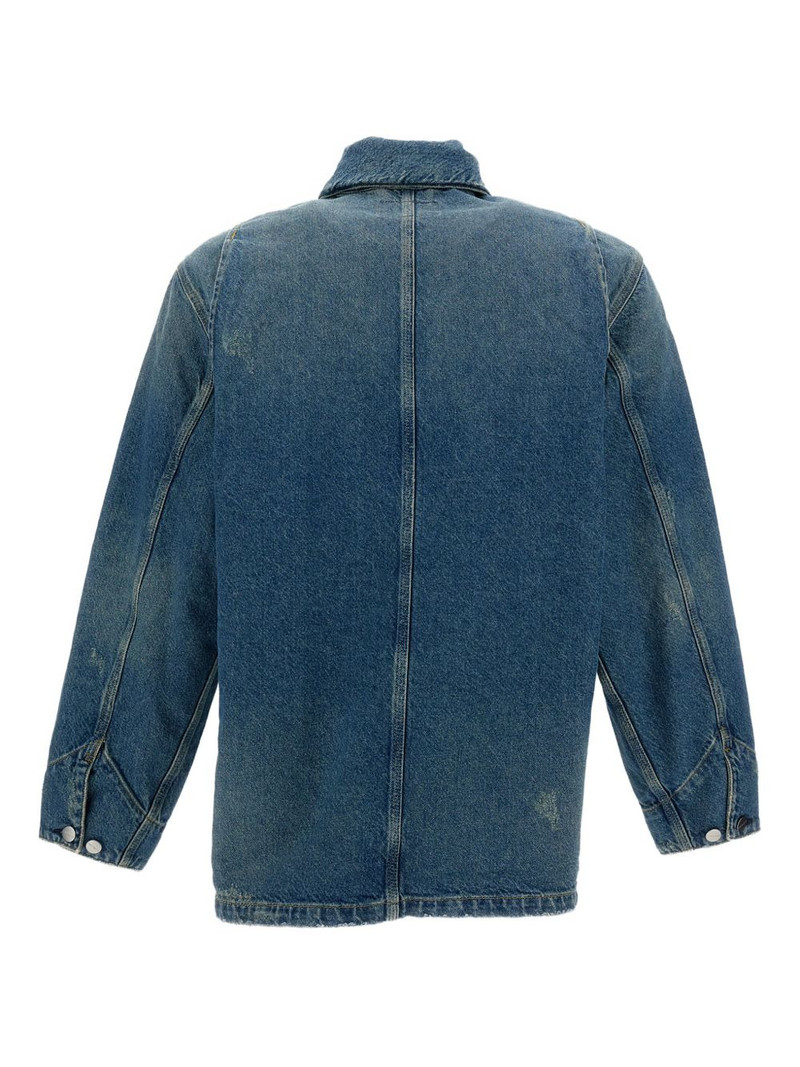Carhartt patch-pocket denim jacket outlook