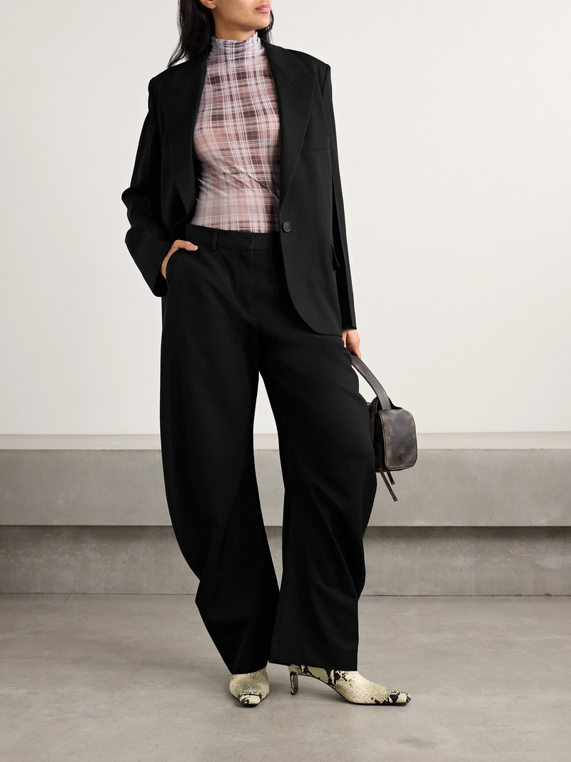 Acne Studios Crepe Barrel-leg Pants outlook
