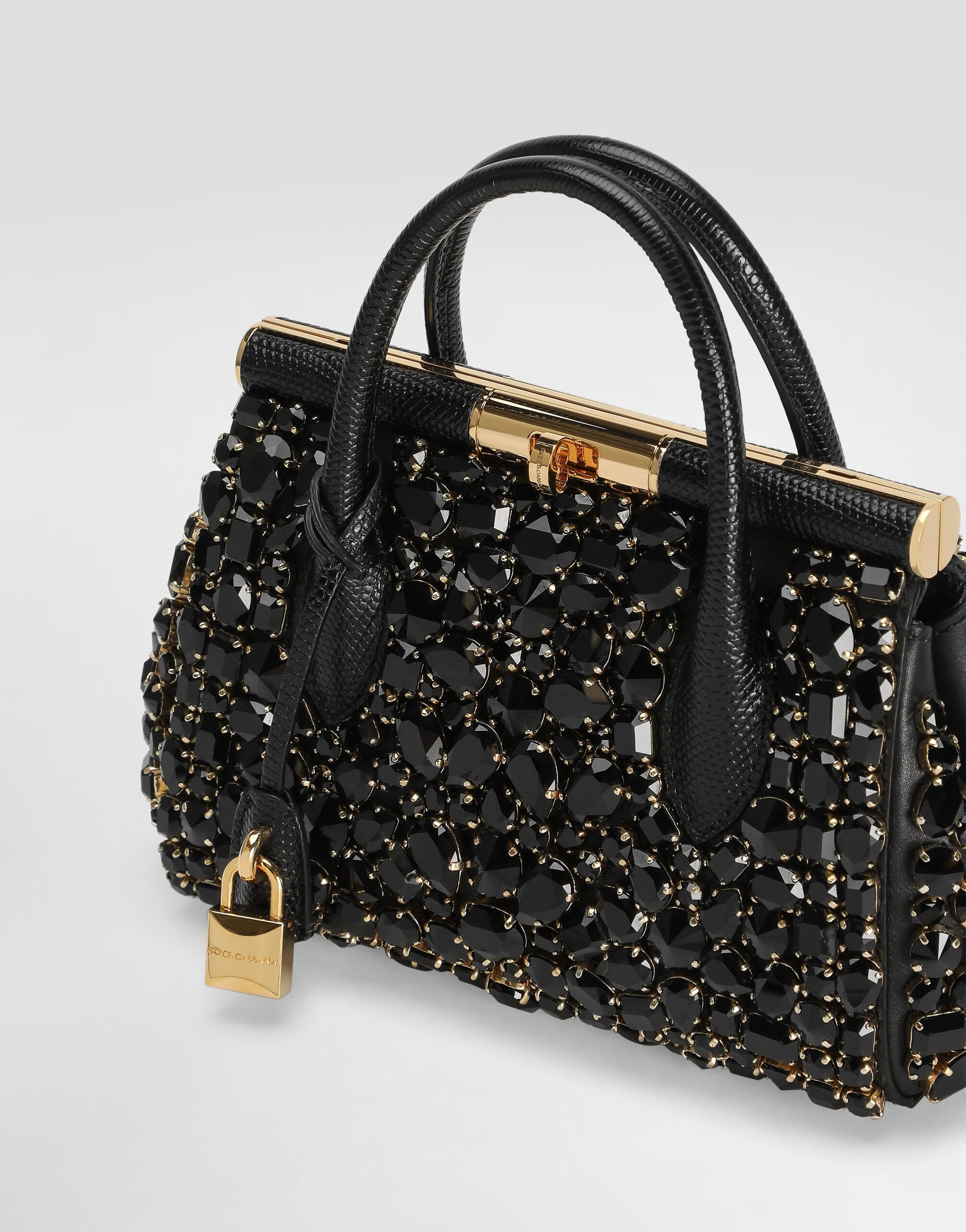 Iguana-print calfskin day mini marlene handbag - 6