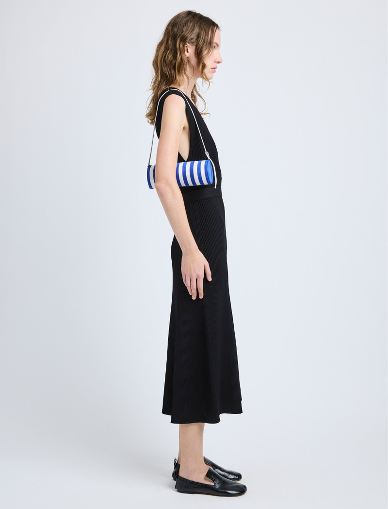 Proenza Schouler Silo Bag in Pieced Stripes outlook