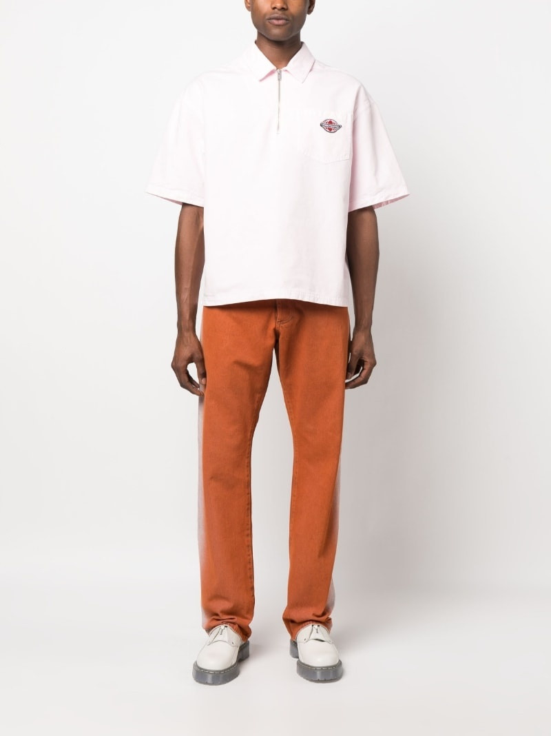Heron Preston gradient-effect straight-leg jeans outlook