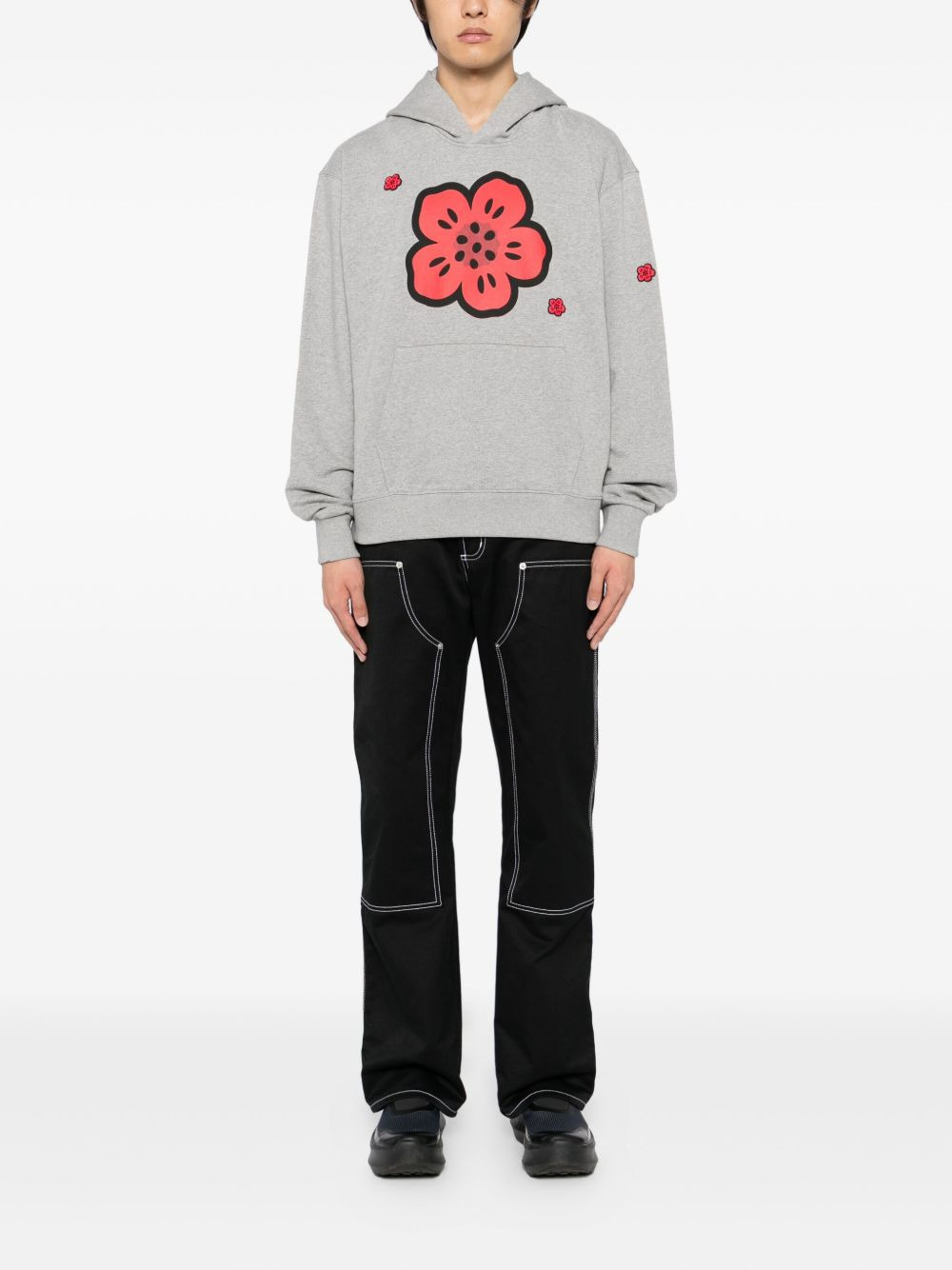 Boke-flower hoodie - 2